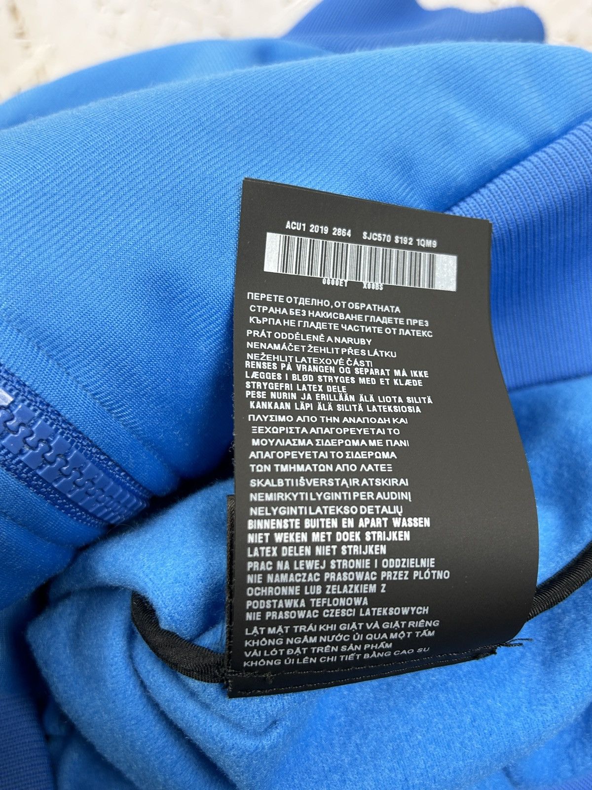 Prada Prada Runproof Technical Fleece Jacket In Blue S19 Size US XL / EU 56 / 4 - 15 Thumbnail