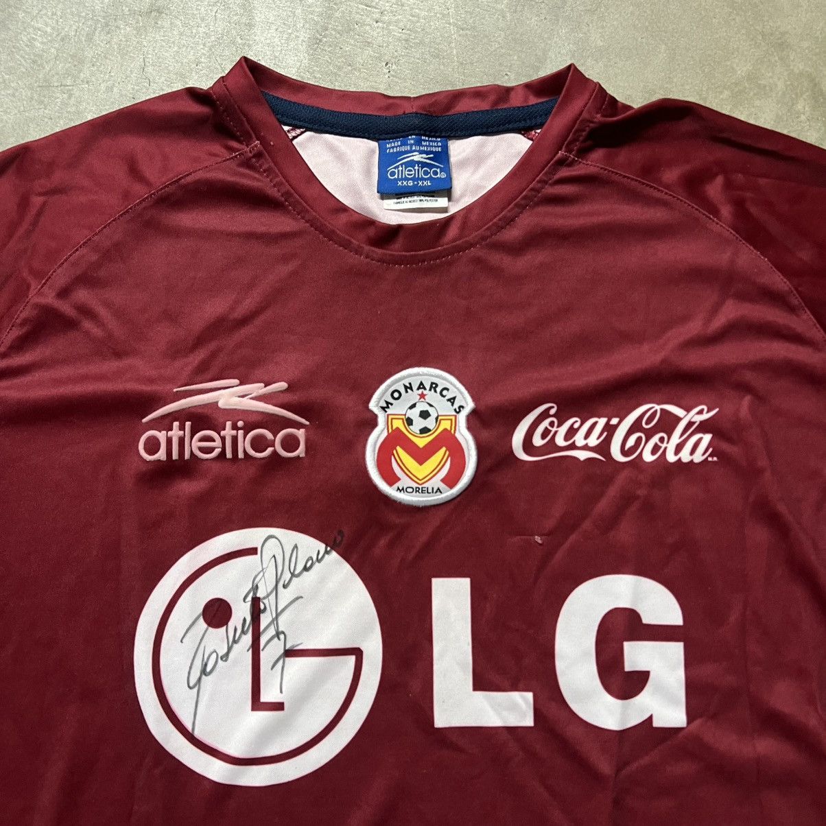 Atletica × Vintage Vintage 2003 Monarcas Morelia Atletica Soccer Jersey Size US XXL / EU 58 / 5 - 2 Thumbnail