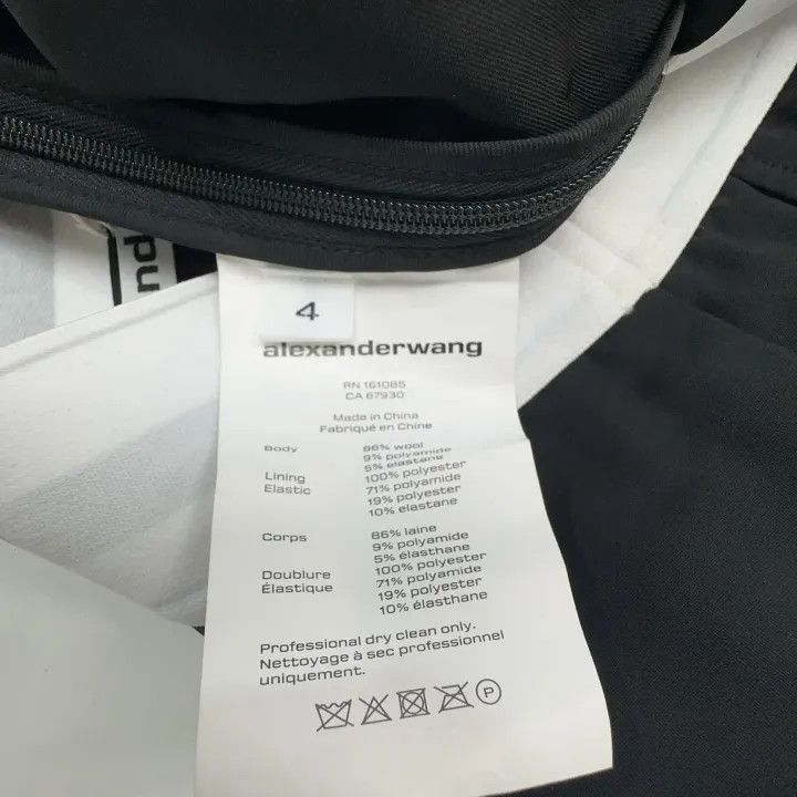 Alexander Wang Alexander Wang High-Waisted Black Pleated Shorts - Size 26" / US 2 / IT 38 - 5 Thumbnail