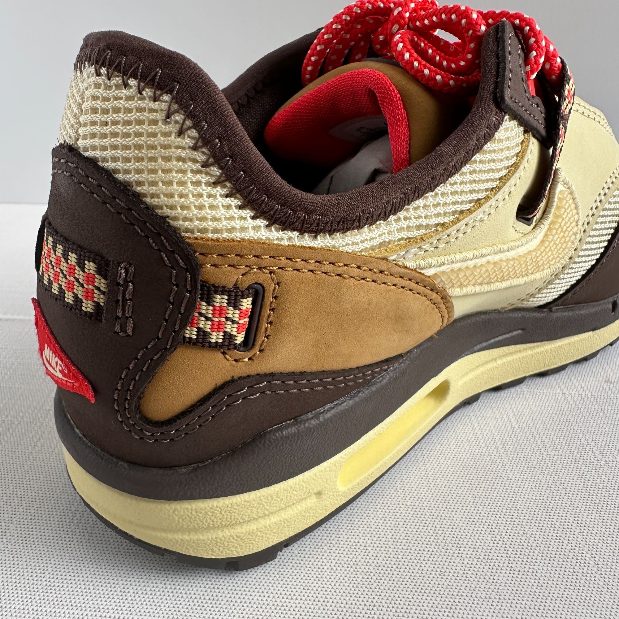 Nike × Travis Scott Nike Air Max 1 Travis Scott Cactus Jack Baroque Brown - US M Size US 5.5 / EU 38 - 6 Thumbnail
