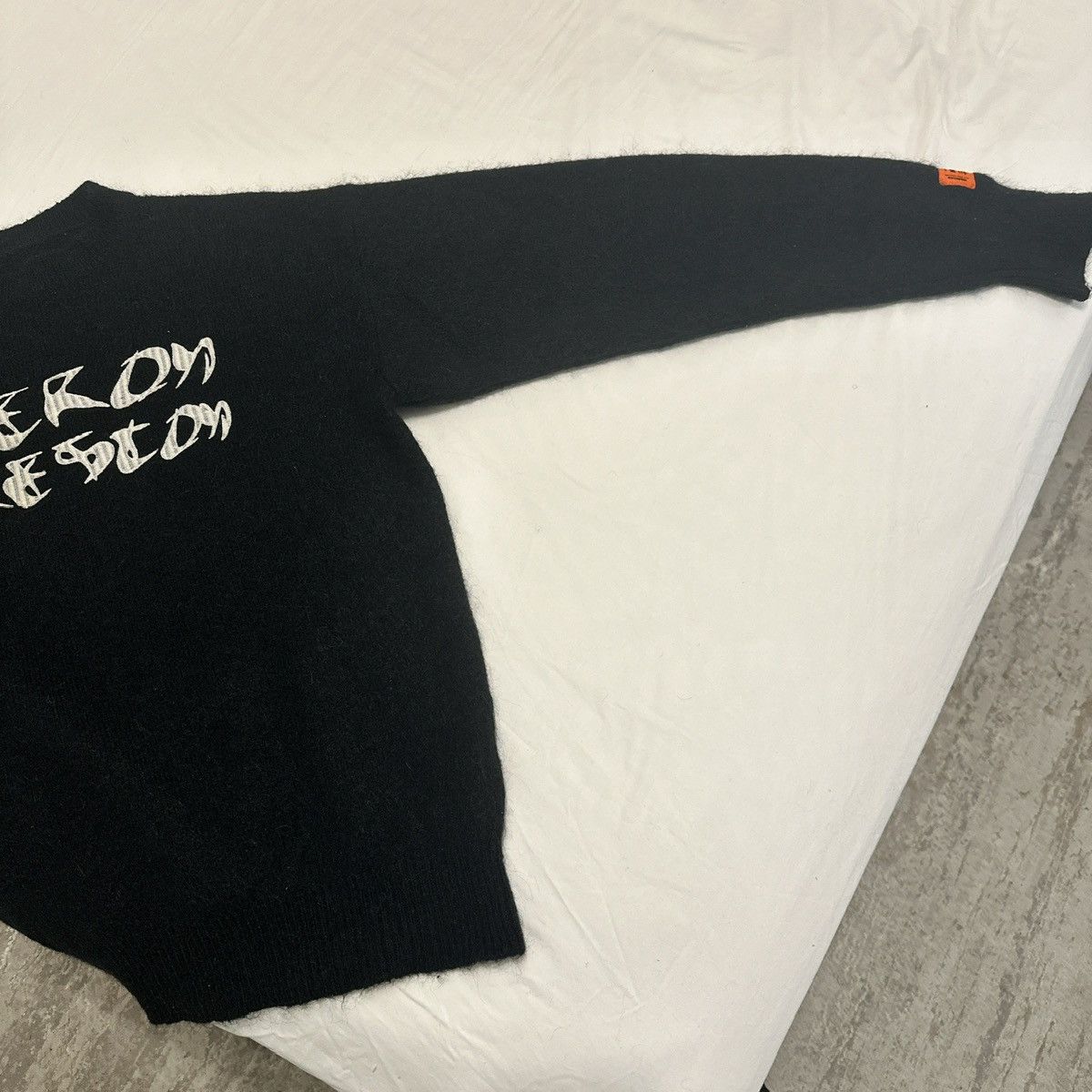 Heron Preston Heron Preston Black Mohair Sweater Size US M / EU 48-50 / 2 - 5 Thumbnail