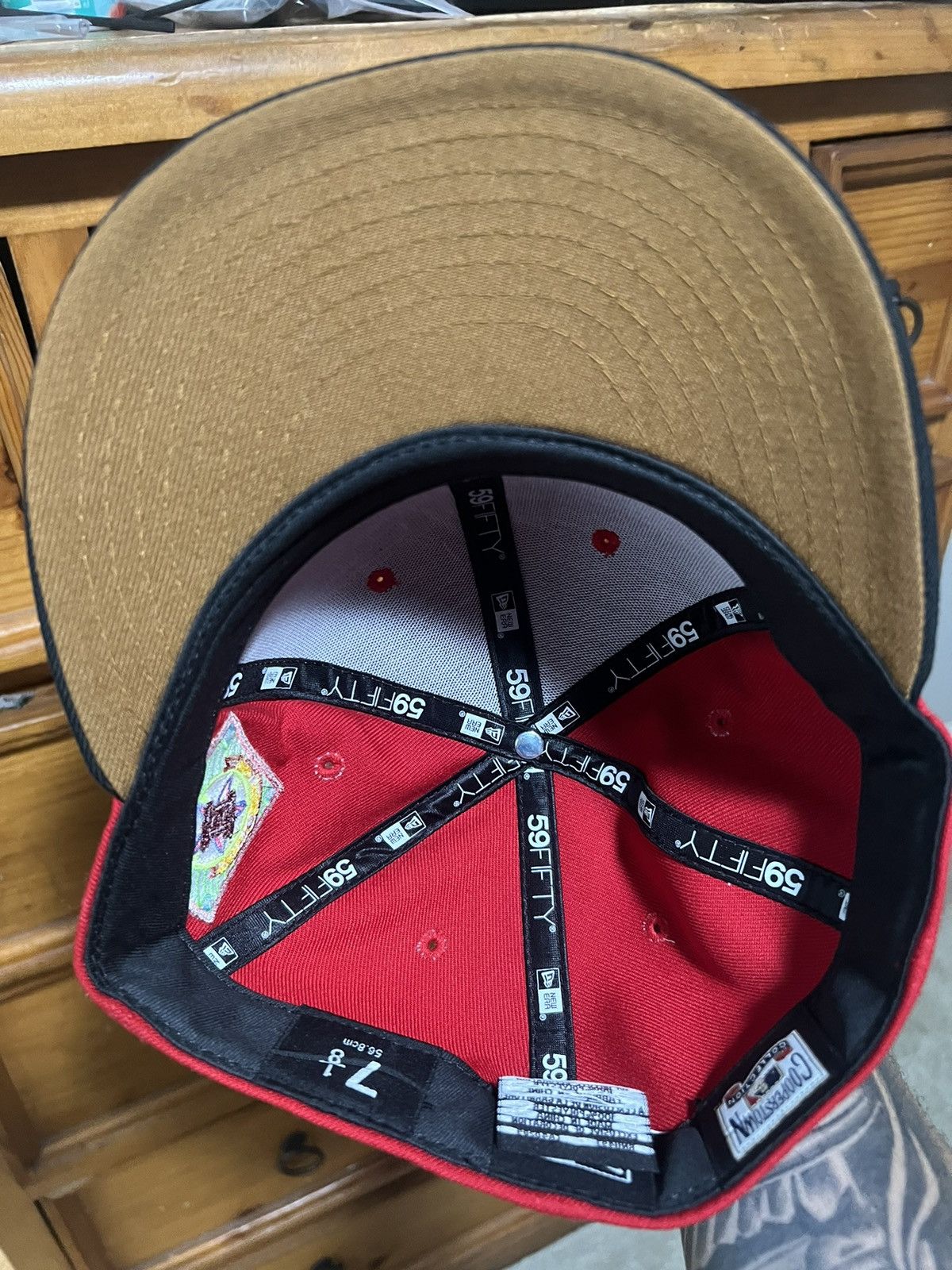 New Era Astros fitted hat 7 1/8 brown uv Size ONE SIZE - 3 Thumbnail