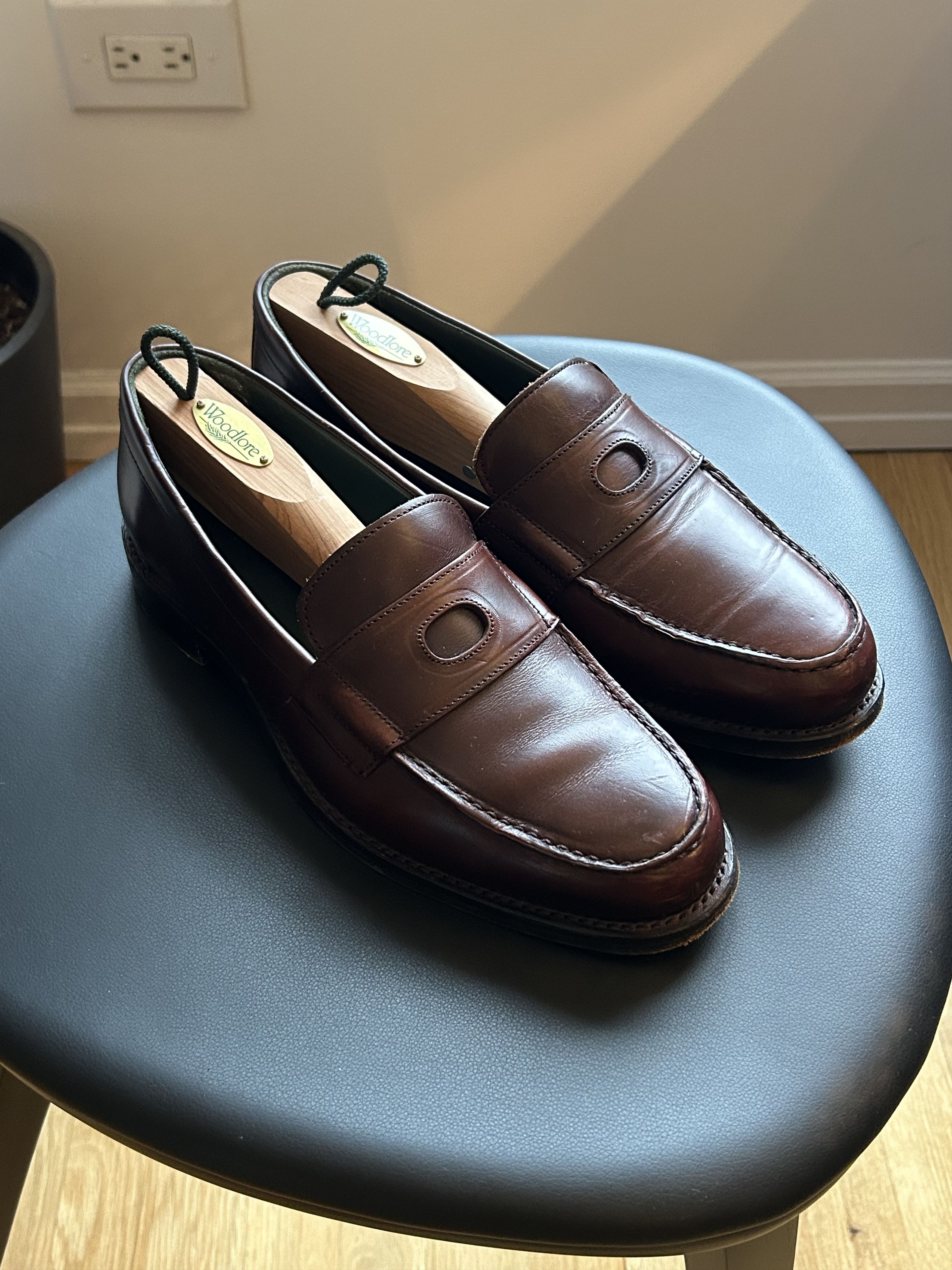 Drake’s Brown Leather Charles Penny Loafer (UK 9 / US 10)