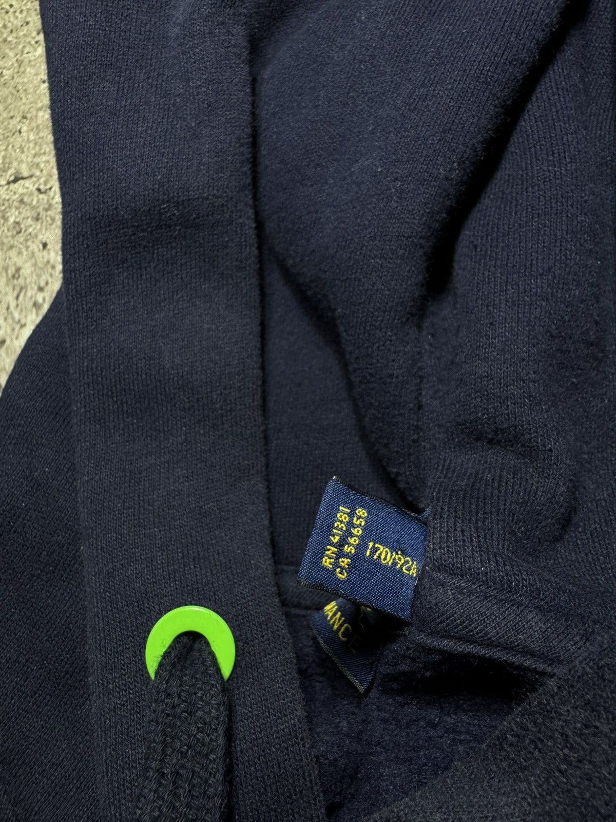 Polo Ralph Lauren Polo Ralph Lauren Vintage Blue Basic Hoodie Streetwear y2k Size US S / EU 44-46 / 1 - 9 Thumbnail