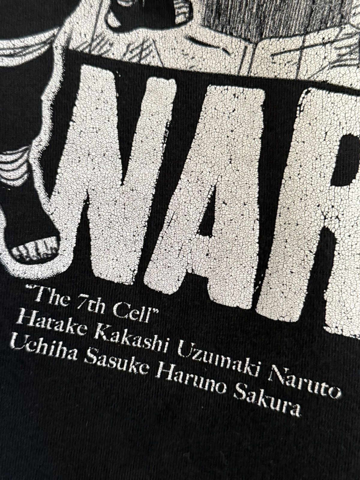 Anime × Vintage Vintage Nuruto Anime Faded Tee Size US L / EU 52-54 / 3 - 4 Thumbnail