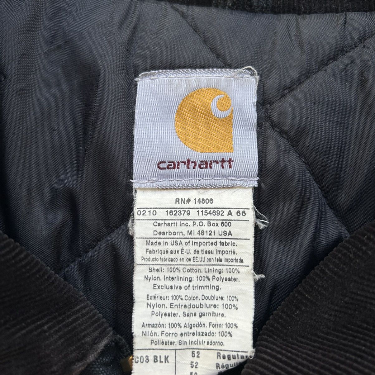 Carhartt Vintage Carhartt Traditional Coat Size XXL Made in USA Size US XXL / EU 58 / 5 - 5 Thumbnail