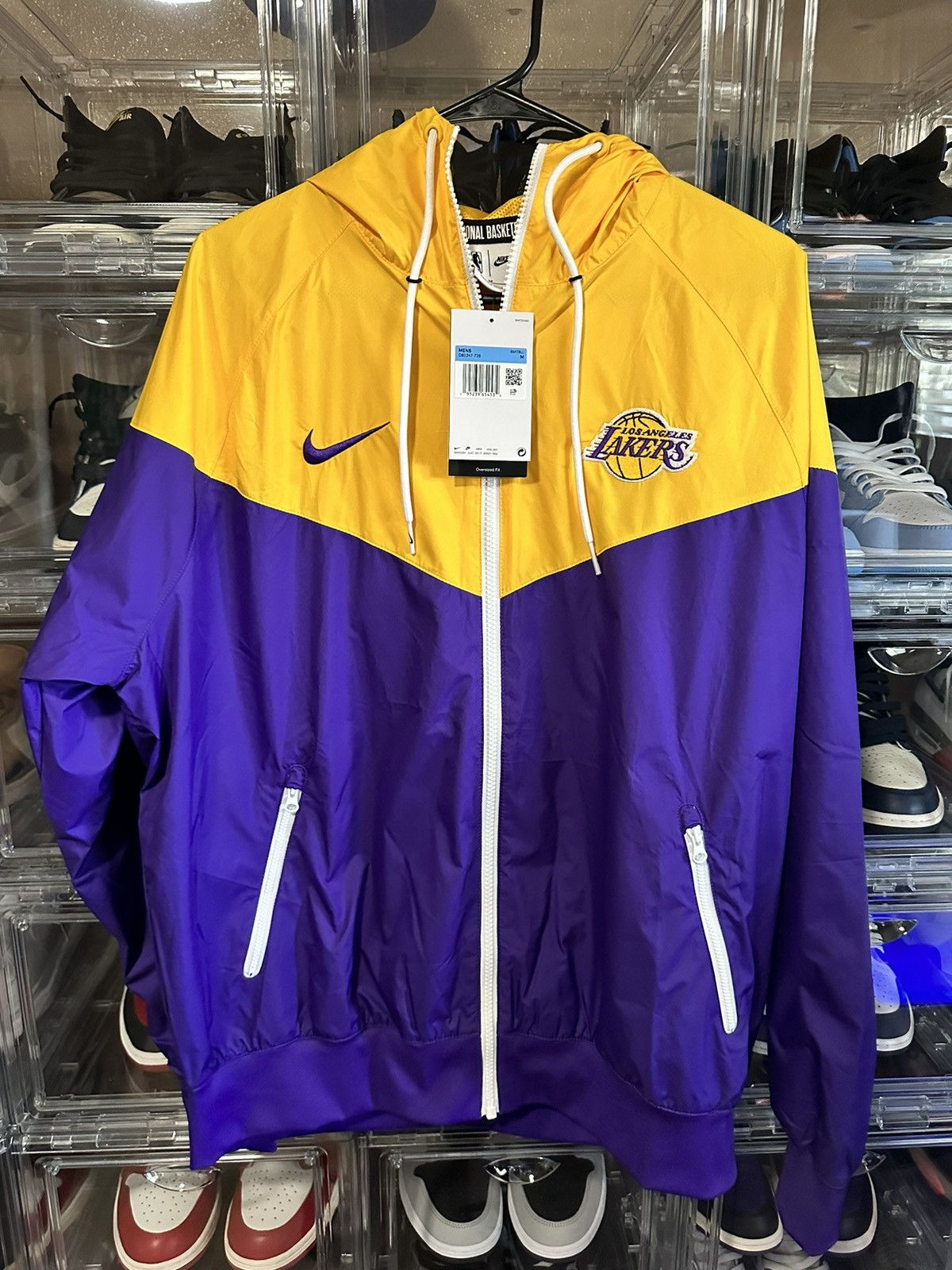 lakers jacket nike