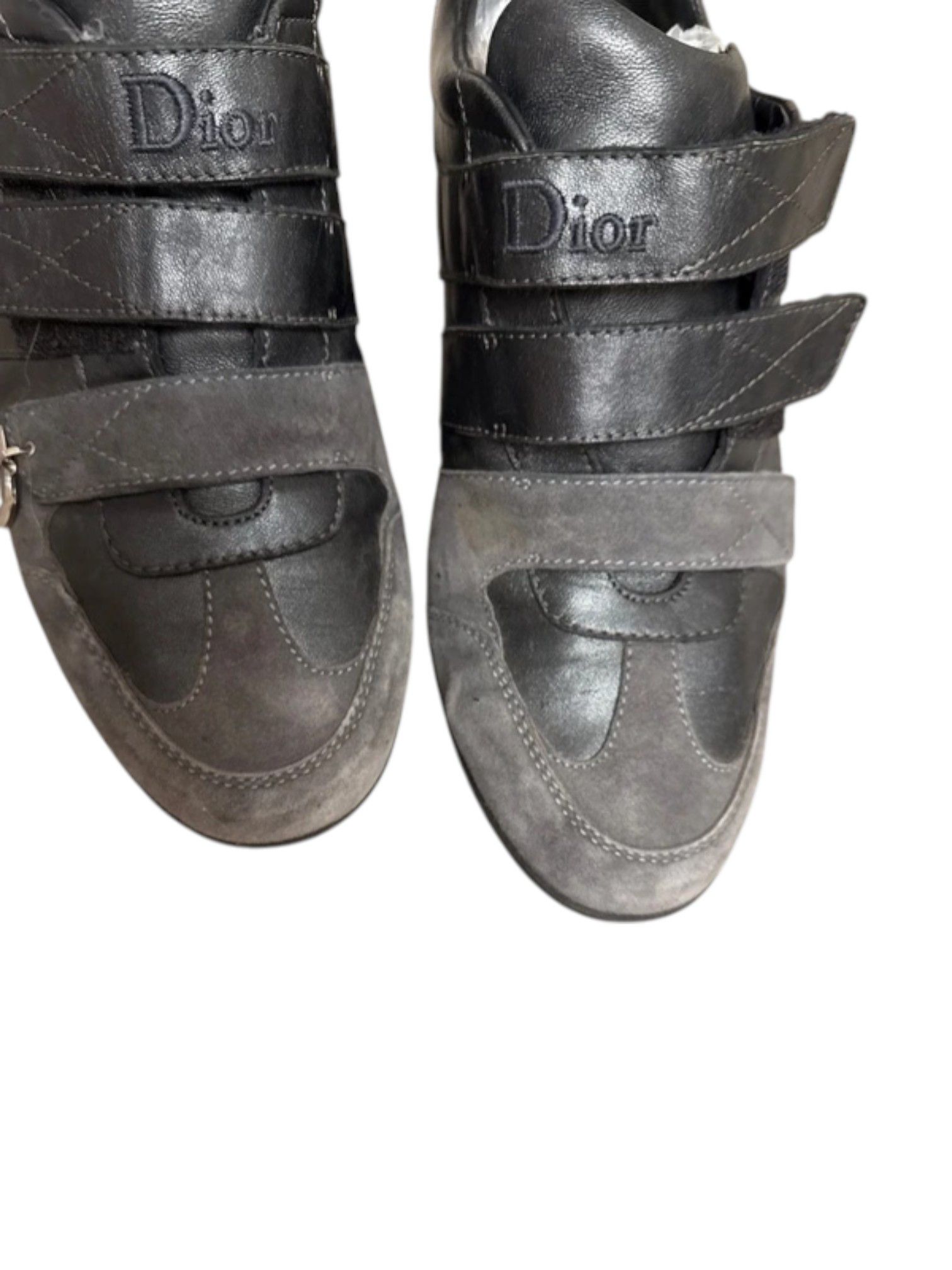Dior Dior Homme by Leather Strap Sneakers TD0795 Size US 9 / IT 39 - 14 Thumbnail