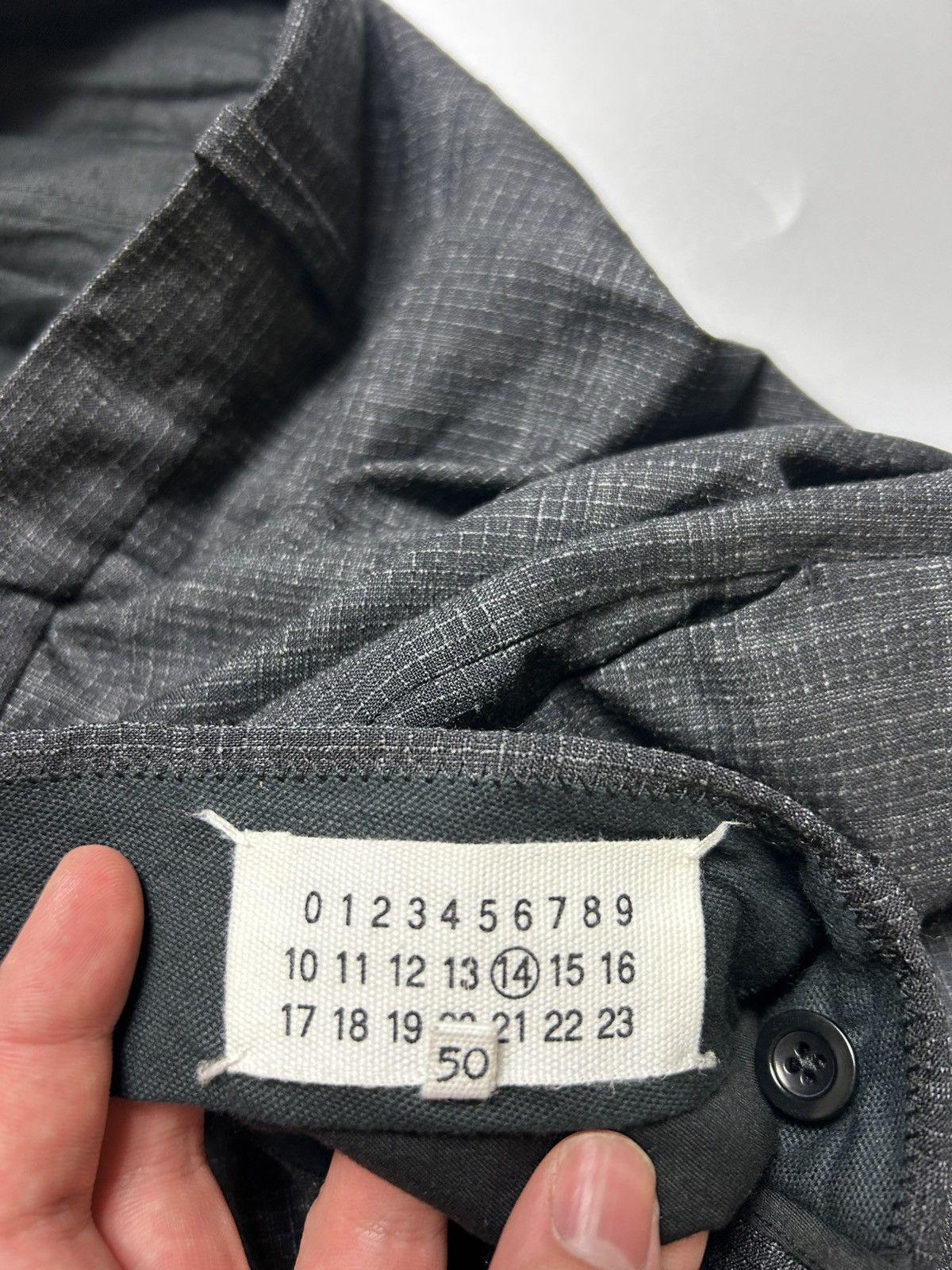 Maison Margiela Maison Margiela FW20 wool silk suit pants trousers Size US 34 / EU 50 - 6 Thumbnail