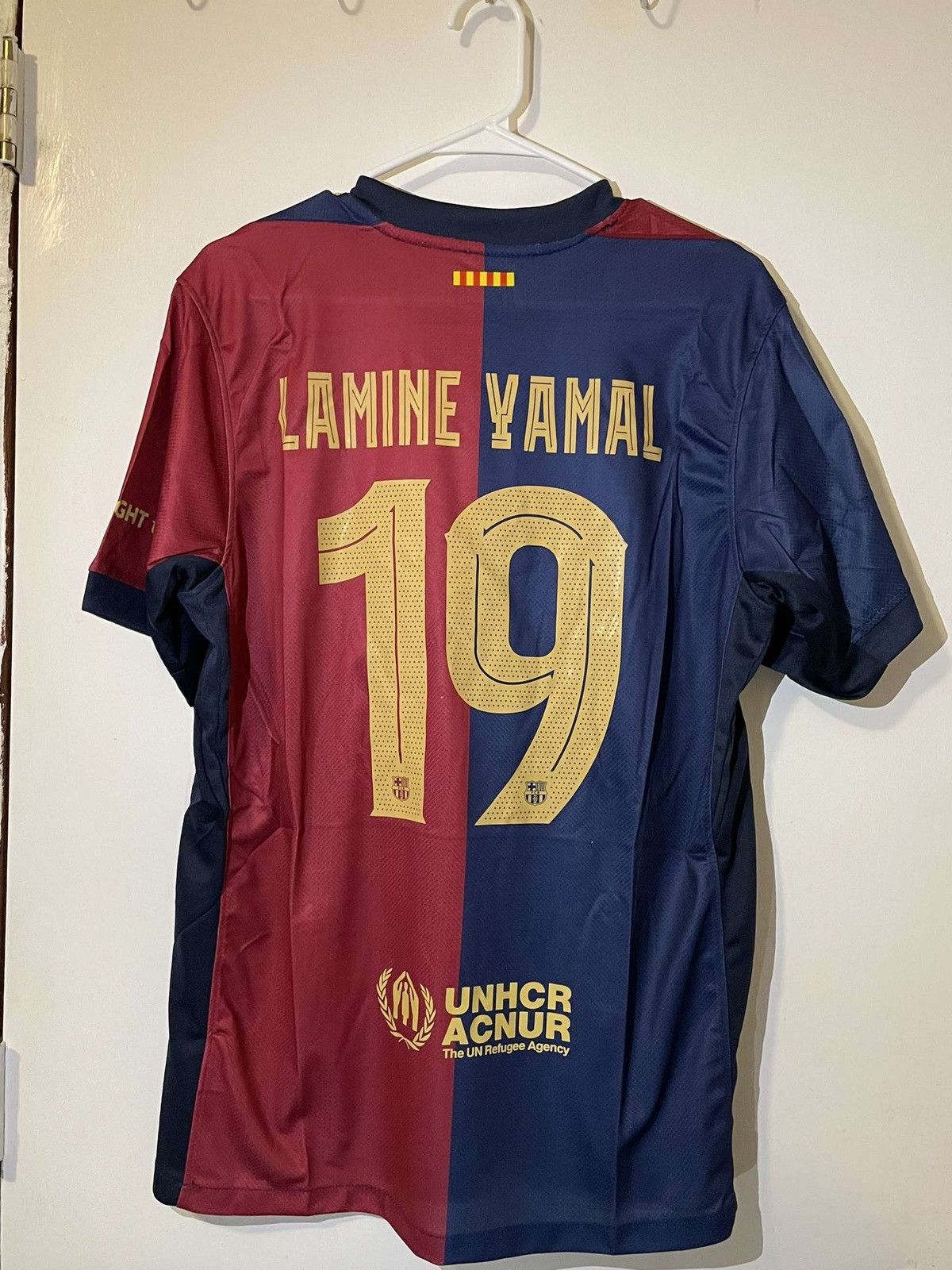 Nike Fc Barcelona 24/25home kit Size US L / EU 52-54 / 3 - 2 Thumbnail