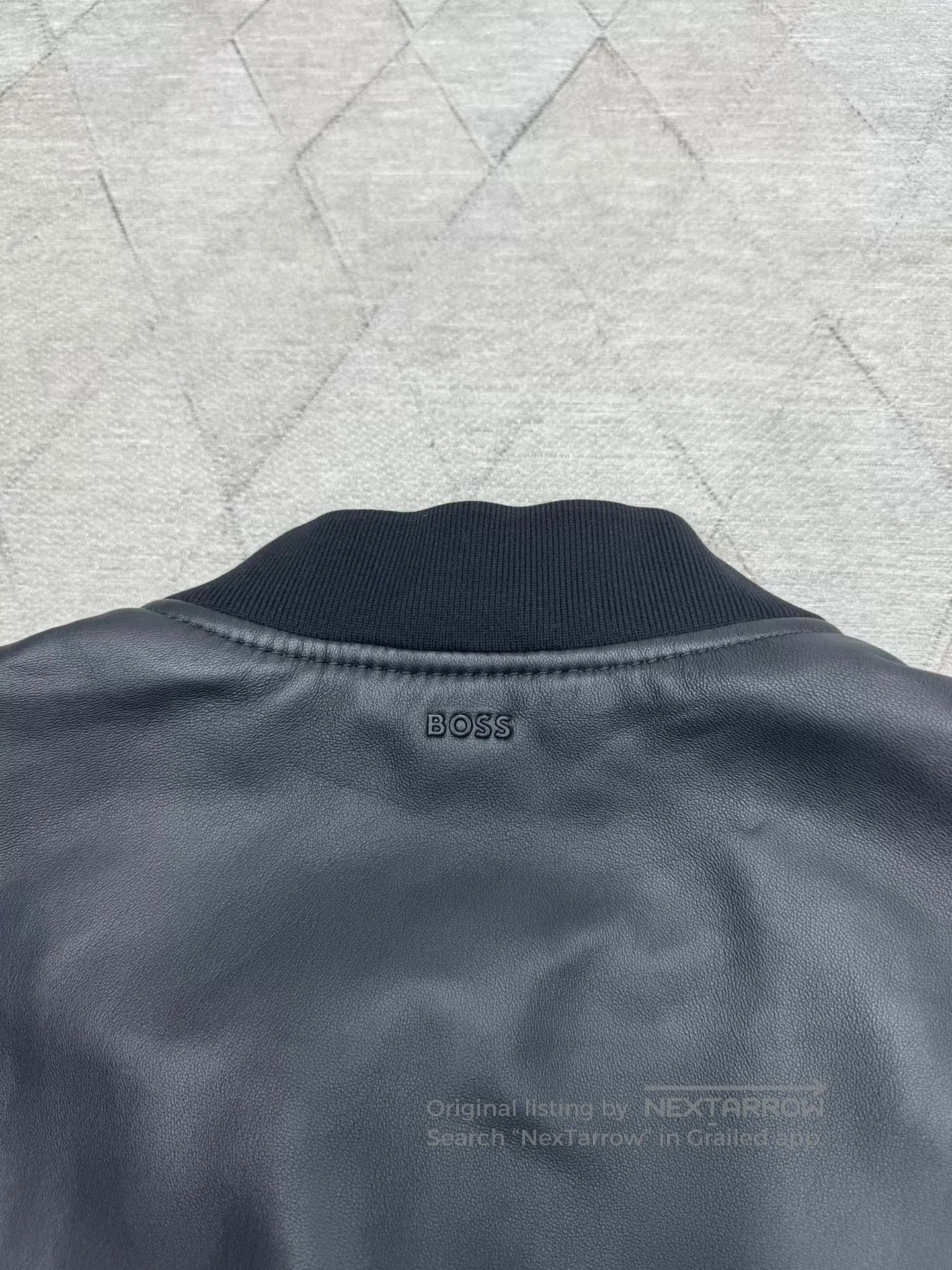 Hugo Boss Boss Black Label Sheepskin Baseball Jacket. Size US L / EU 52-54 / 3 - 4 Thumbnail