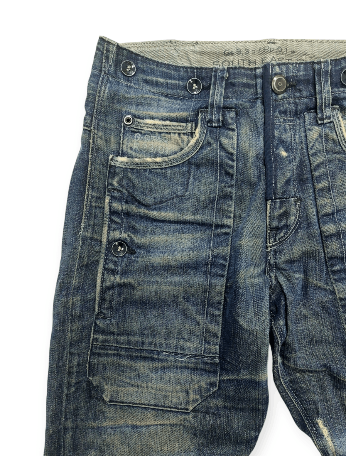 G Star Raw Y2K Rusty Distressed Denim