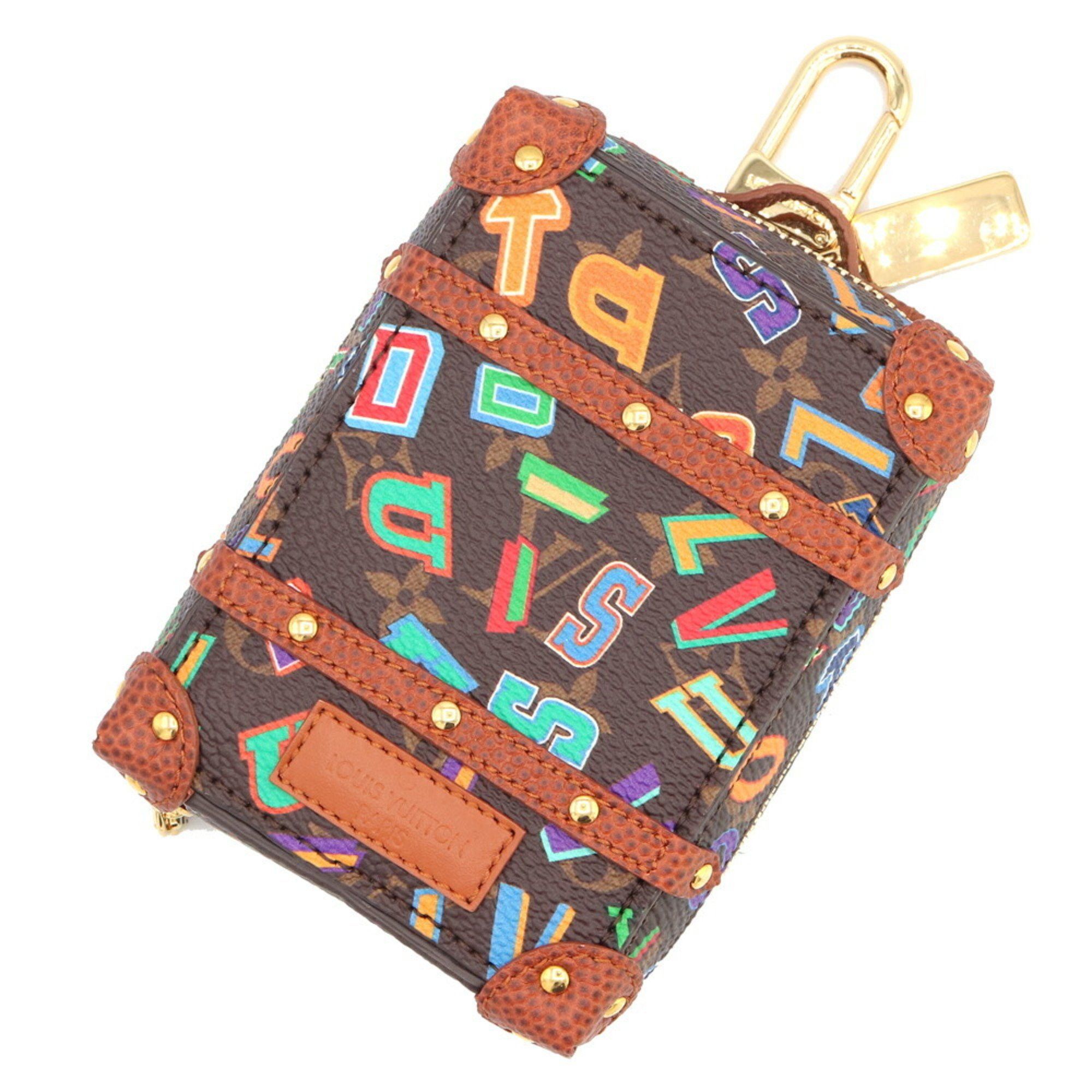 image of Louis Vuitton Bag Charm Monogram Backpack Trunk Letters Mp3017 Pouch Keychain Louis Vuitton, Women'