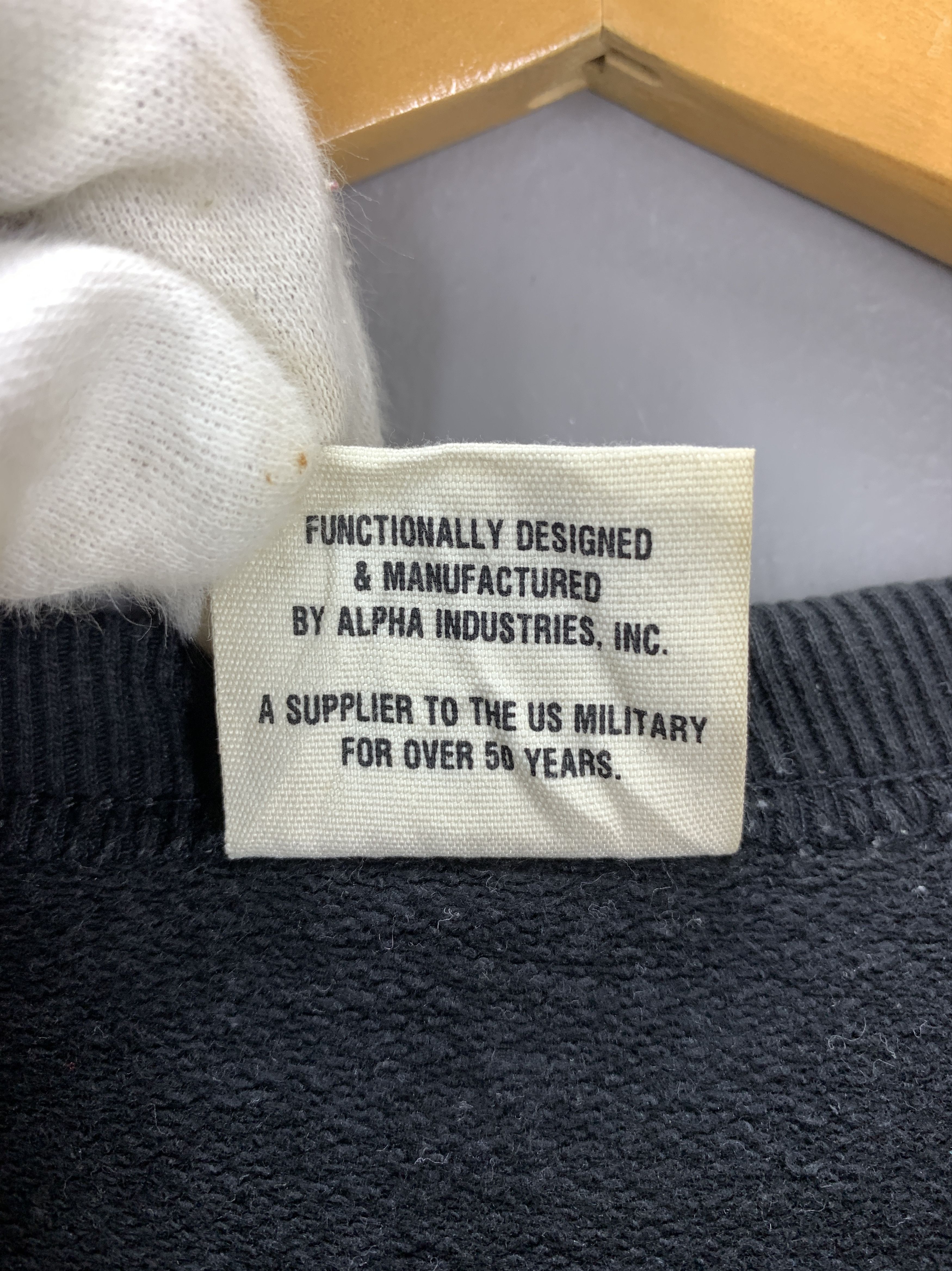 Alpha Industries ALPHA INDUSTRIES Crew Neck Sweatshirt #2137/18 Size US L / EU 52-54 / 3 - 8 Thumbnail