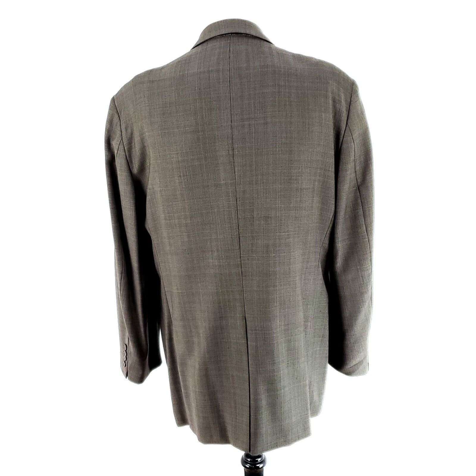 Stafford Stafford Executive Wool Cashmere 2 Button Blazer 42L Or Slim Size 42L - 5 Thumbnail