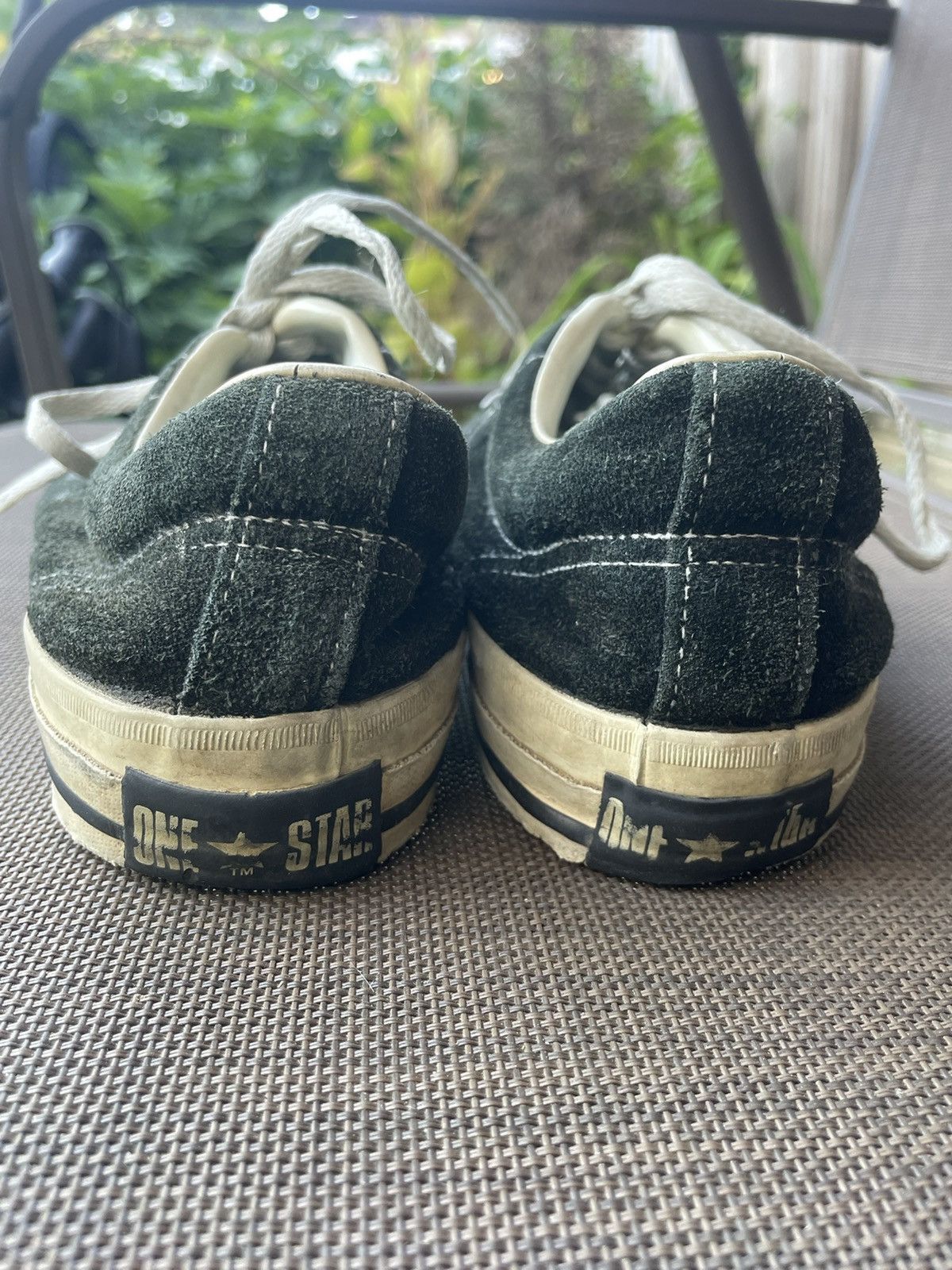 Converse RARE Vintage 80s/90s Converse One Star Black Suede Nirvana 9 Size US 9 / EU 42 - 3 Thumbnail