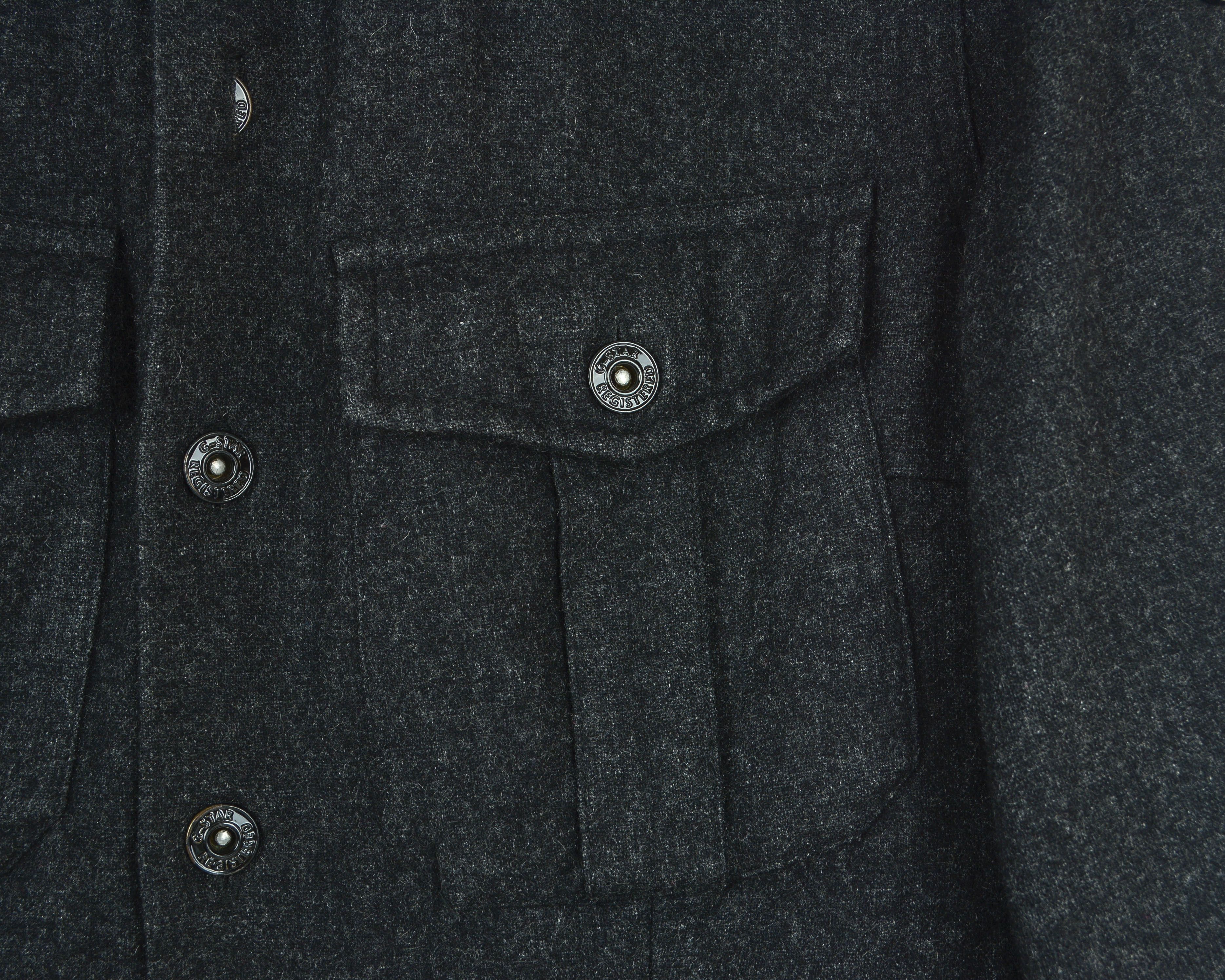 G-Star Merryl Broads Wool Jacket Blazer Coat Military Trench Army Size M / US 6-8 / IT 42-44 - 3 Thumbnail