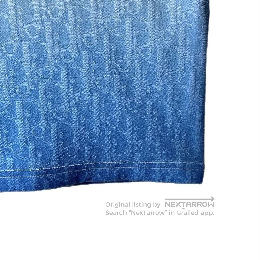 Dior Blue and White Gradient Short Sleeve Shirt. Size US S / EU 44-46 / 1 - 5 Thumbnail