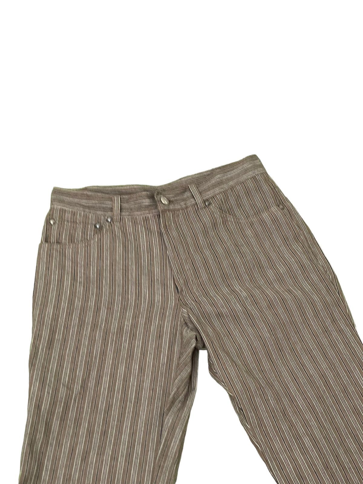 Japanese Brand Flare Jeans Countdown Japan Striped Boot Cut 8🟦5 Size US 29 - 16 Thumbnail