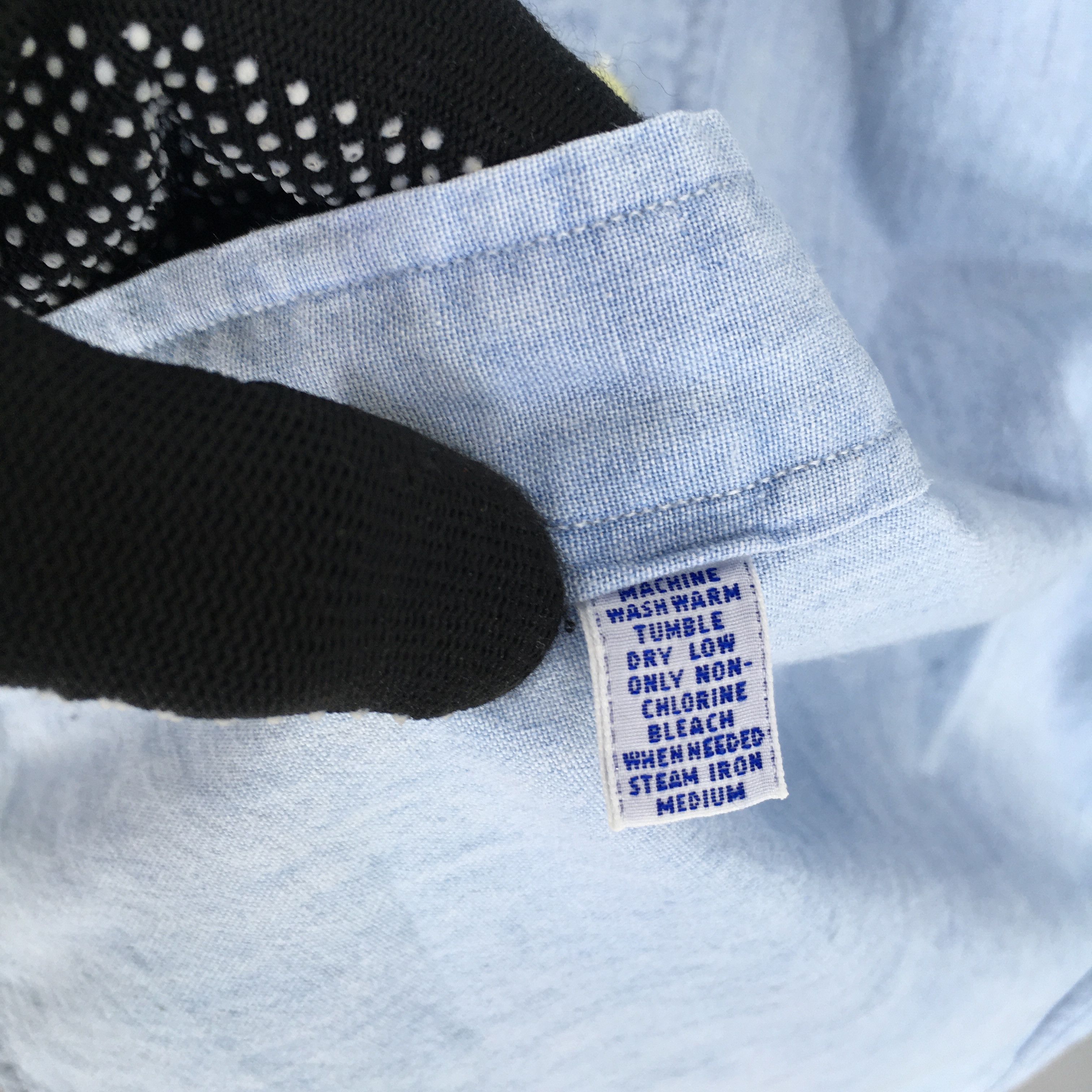 Polo Ralph Lauren Vintage Polo Bear Ralph Lauren Blue Oxford Shirt Medium Size US M / EU 48-50 / 2 - 6 Thumbnail