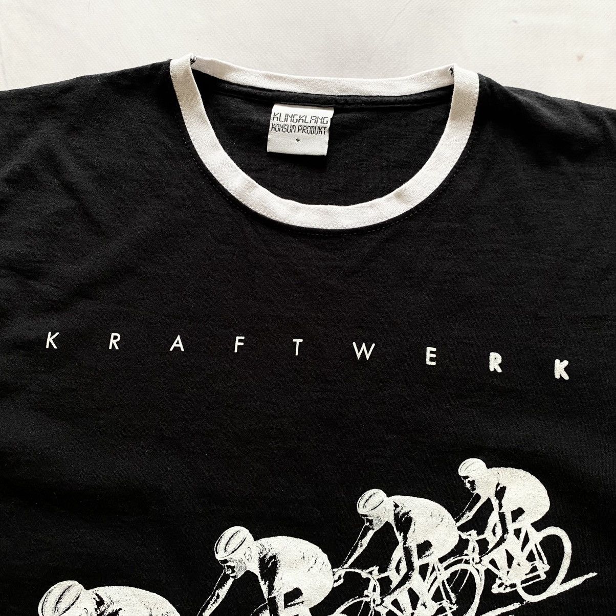 Band Tees Rare Kraftwerk Big Logo Cyclists Archive Band T-shirt Tee Size US S / EU 44-46 / 1 - 3 Thumbnail