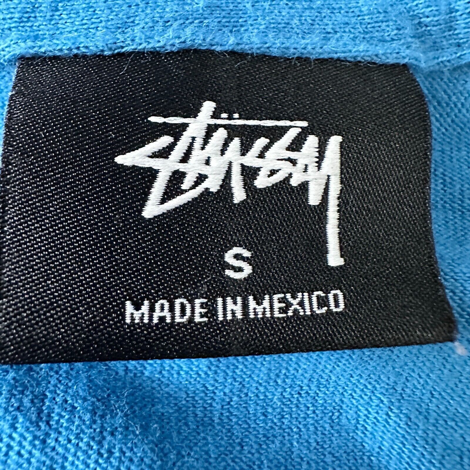 Stussy Stussy Power is Freedom T-Shirt Blue Men’s Small Cotton Size US S / EU 44-46 / 1 - 6 Thumbnail