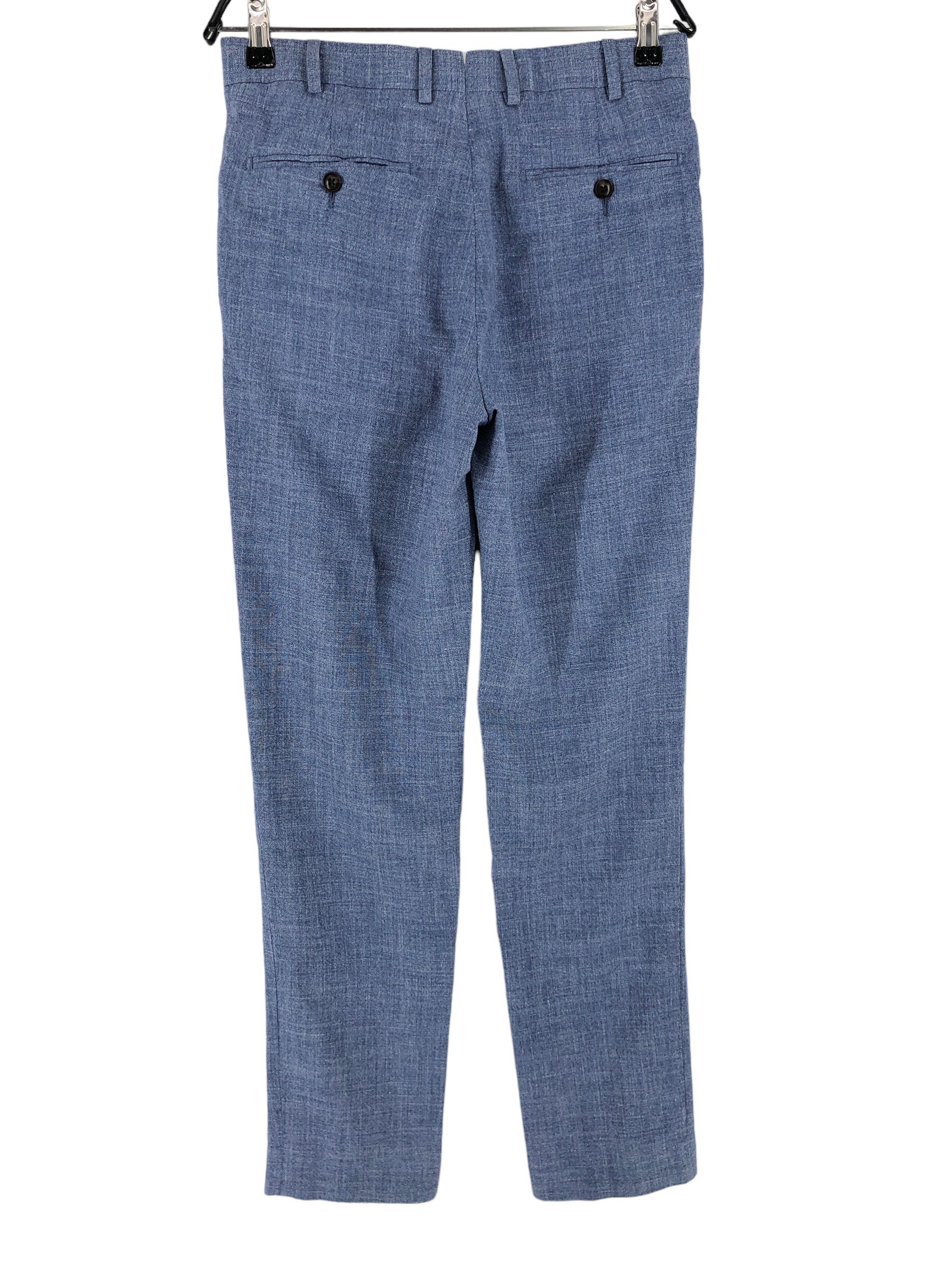 Suitsupply Brescia Wool Silk Linen Formal Trousers Size 44 - W30 L31 Size 34R - 2 Thumbnail