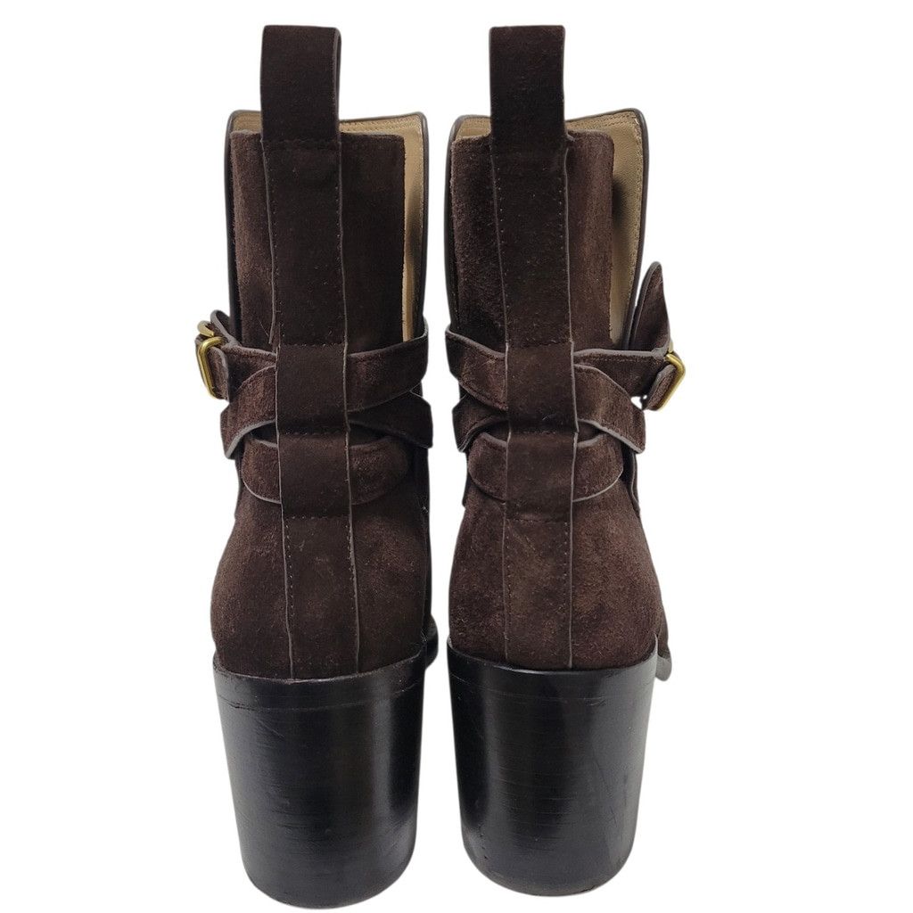 Veronica Beard VERONICA BEARD Women's Sohelia Suede Ankle Brown Bootie CHEL Size US 8.5 / IT 38.5 - 5 Thumbnail