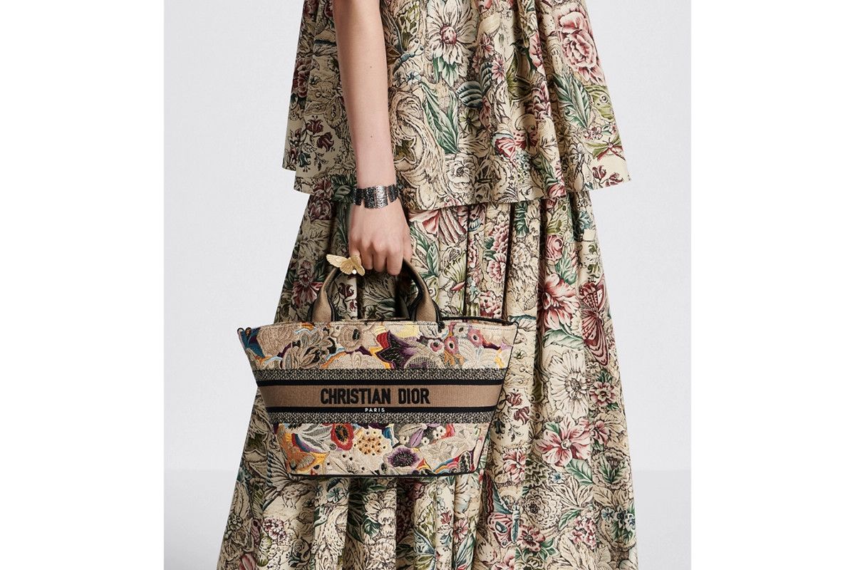 Dior o1bcso1str0225 Size:OS /Hat Basket Bag in Multicolor Size ONE SIZE - 7 Thumbnail