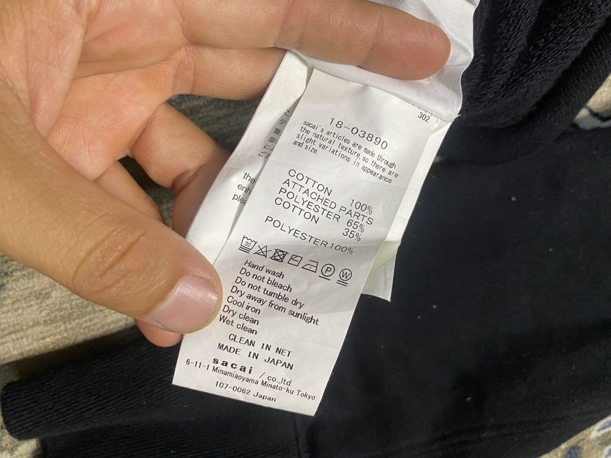 Sacai Sacai Hoodie Size US M / EU 48-50 / 2 - 6 Thumbnail