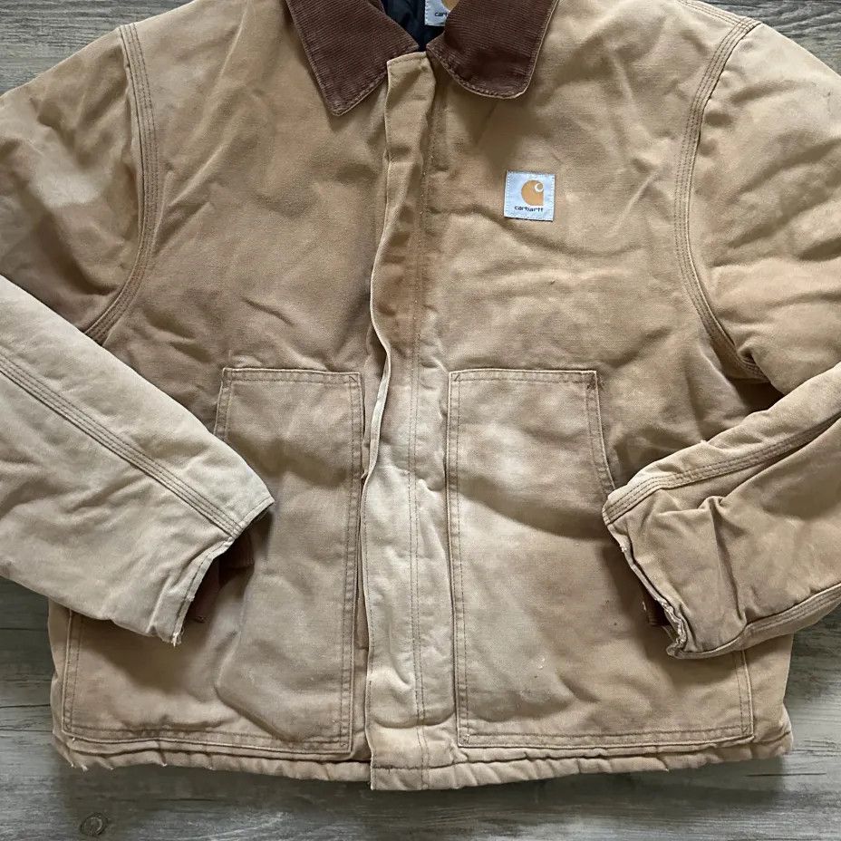 Carhartt Vintage Carhartt J22 BRN Arctic Detroit Jakcet Size L / XL Size US L / EU 52-54 / 3 - 2 Thumbnail