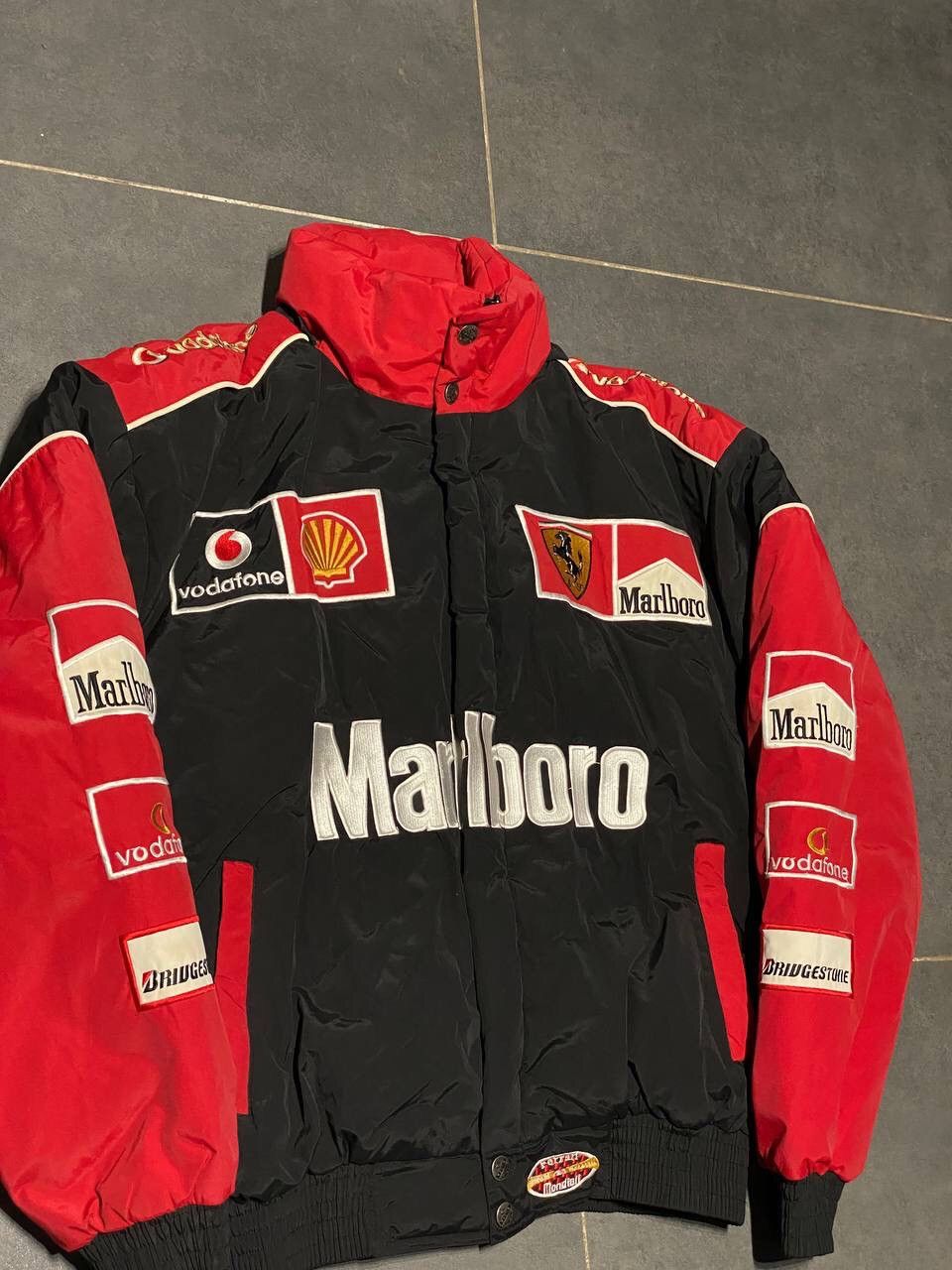 Ferrari Vintage Marlboro Ferrari Racing Bomber Puffer Jacket Size M Size US M / EU 48-50 / 2 - 3 Thumbnail