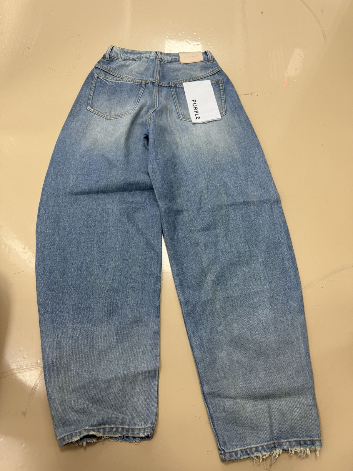 Other Purple Brand Basalt Baggy Blue Jeans Size 26" / US 2 / IT 38 - 5 Thumbnail