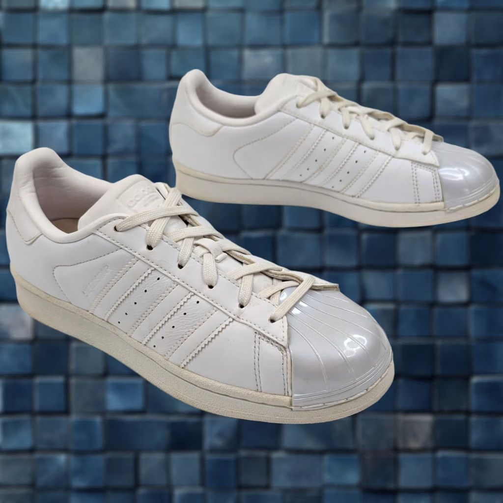 Adidas Adidas Originals Classics White Pearl Gloss Toe Cap Women 6.5 BB0683 All Over Size ONE SIZE - 1 Thumbnail