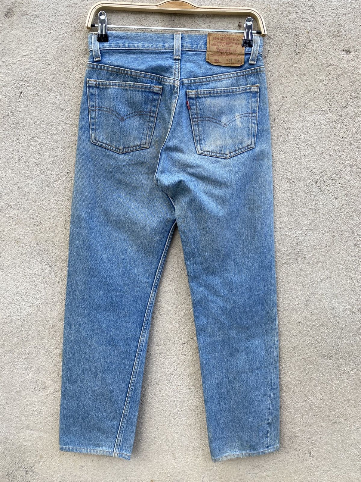 Levi's × Levi's Vintage Clothing × Vintage W28x29 vintage levi's 501 made in USA 90s Size US 28 / EU 44 - 2 Thumbnail