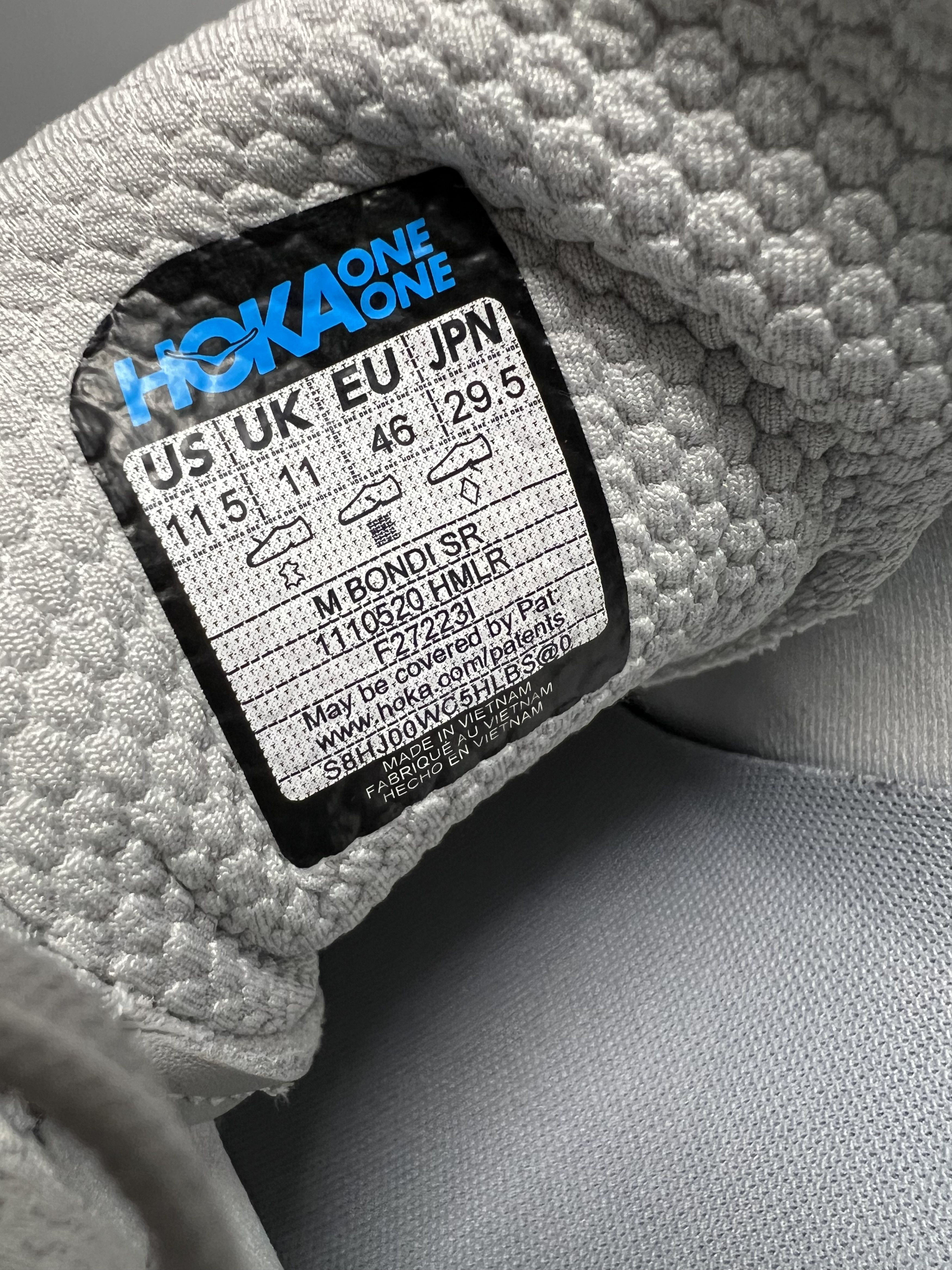 Hoka × Leather Hoka One One Bondi SR Running Shoes Walking Slip Resistant Size US 11.5 / EU 44-45 - 19 Thumbnail