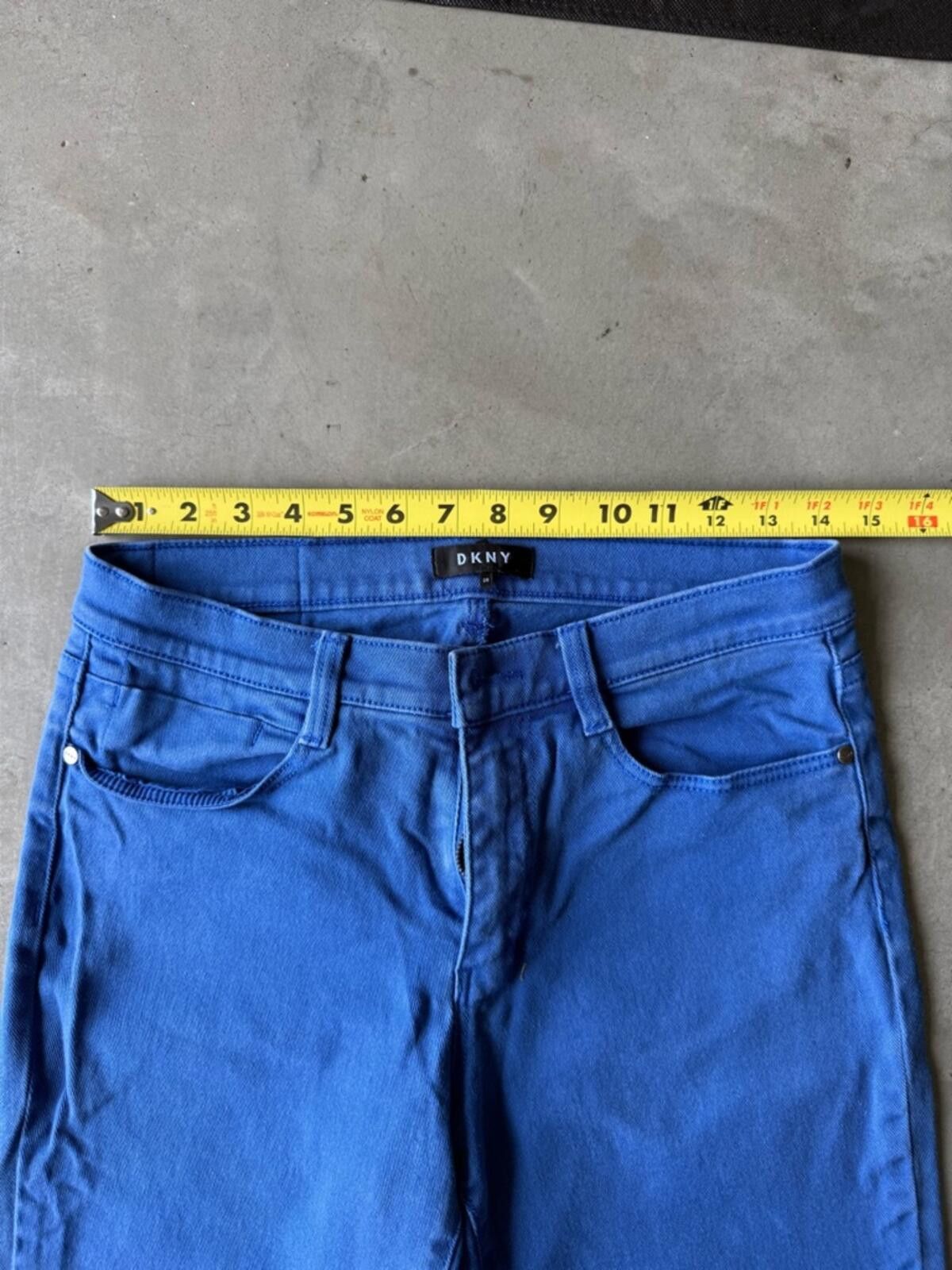 DKNY DKNY / Skinny Jeans / Bright Blue Size 28" / US 6 / IT 42 - 3 Thumbnail