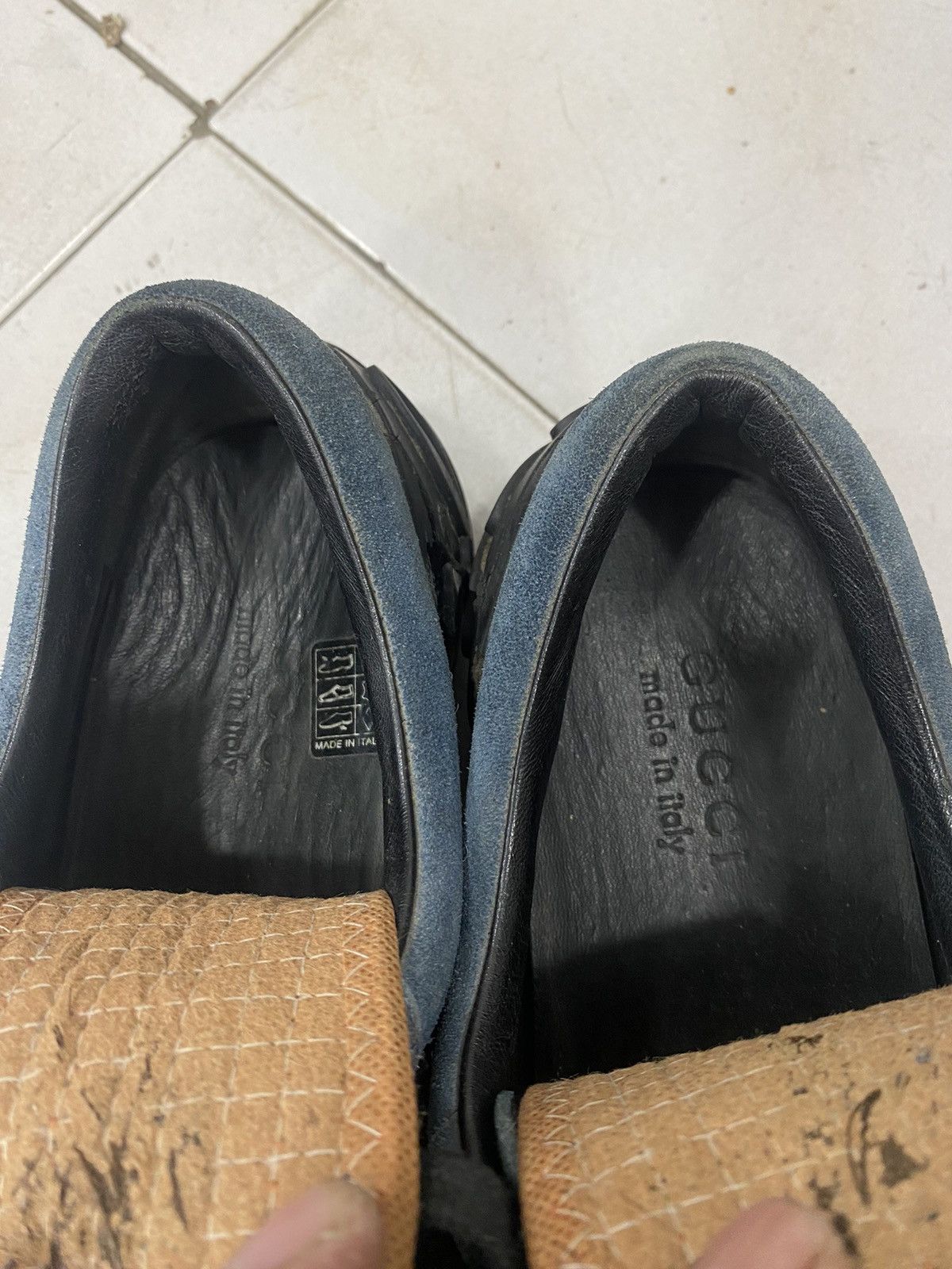 Gucci Gucci Blue suade Size US 6.5 / EU 39-40 - 7 Thumbnail