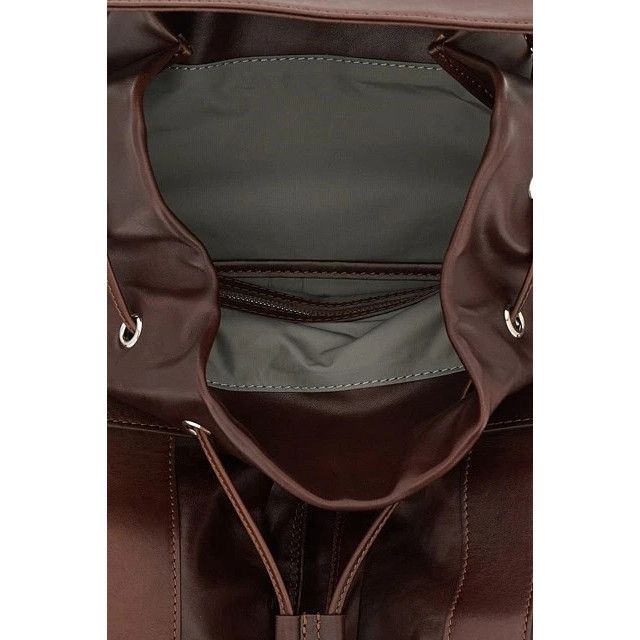 Brunello Cucinelli BRUNELLO CUCINELLI $5950 Rust Brown Leisure Backpack New & A Size ONE SIZE - 4 Thumbnail