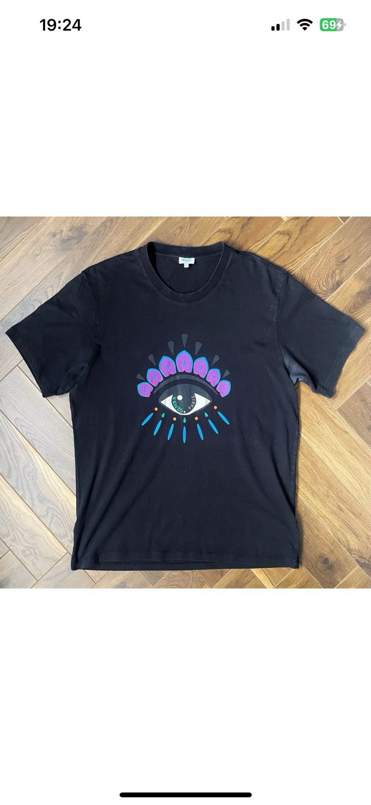 Kenzo Kenzo Eye T Shirt Size US XXL / EU 58 / 5 - 4 Thumbnail