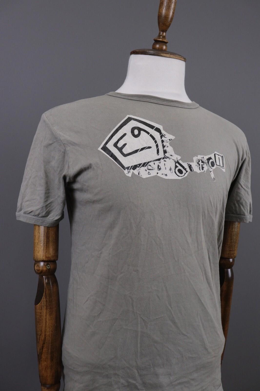 Designer E9 Gray Big Logo Short Sleeve Summer T-Shirt Size M Size US M / EU 48-50 / 2 - 6 Thumbnail