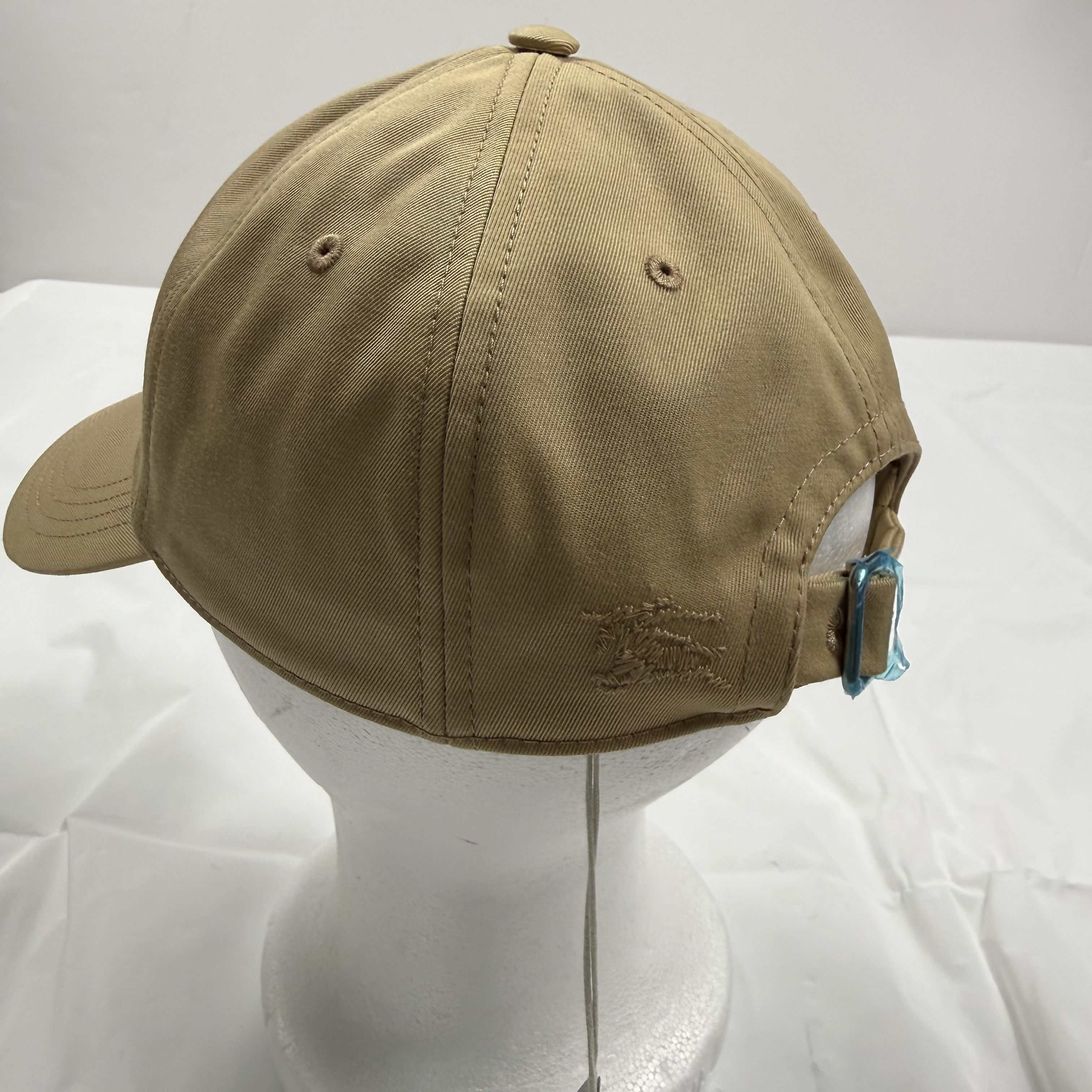 Burberry Burberry Honey Tan Embroidered Logo Vintage Check Lined Hat Size ONE SIZE - 6 Thumbnail