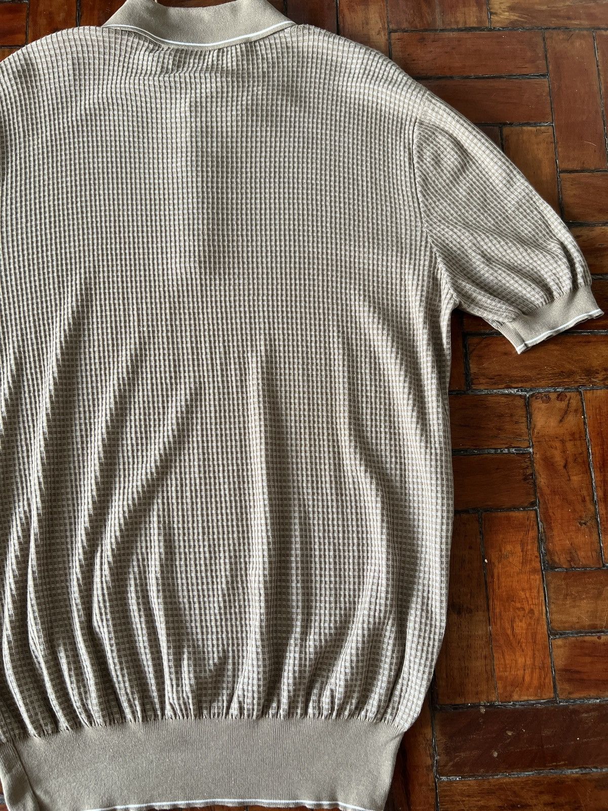 Hermes Hermes old money textured polo Size US M / EU 48-50 / 2 - 13 Thumbnail
