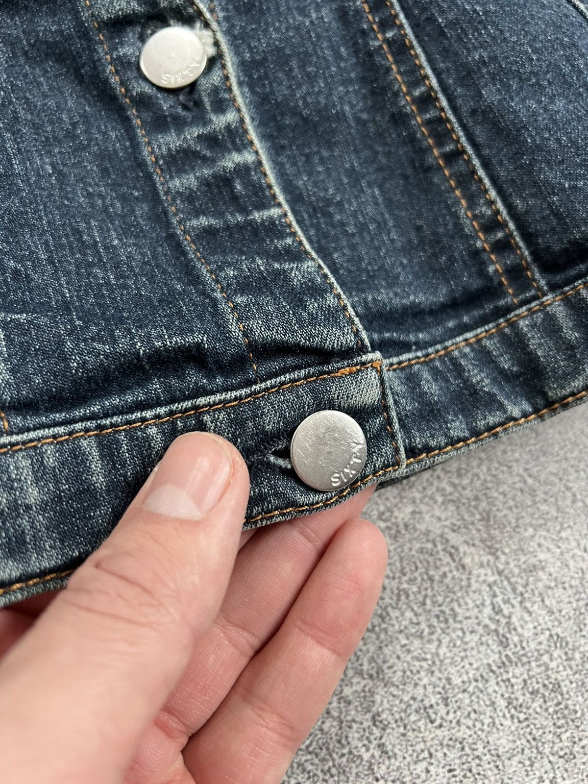 Miss Sixty Miss Sixty 60 Denim Fitted Trucker Jacket Flap Pocket Size S Size S / US 4 / IT 40 - 6 Thumbnail
