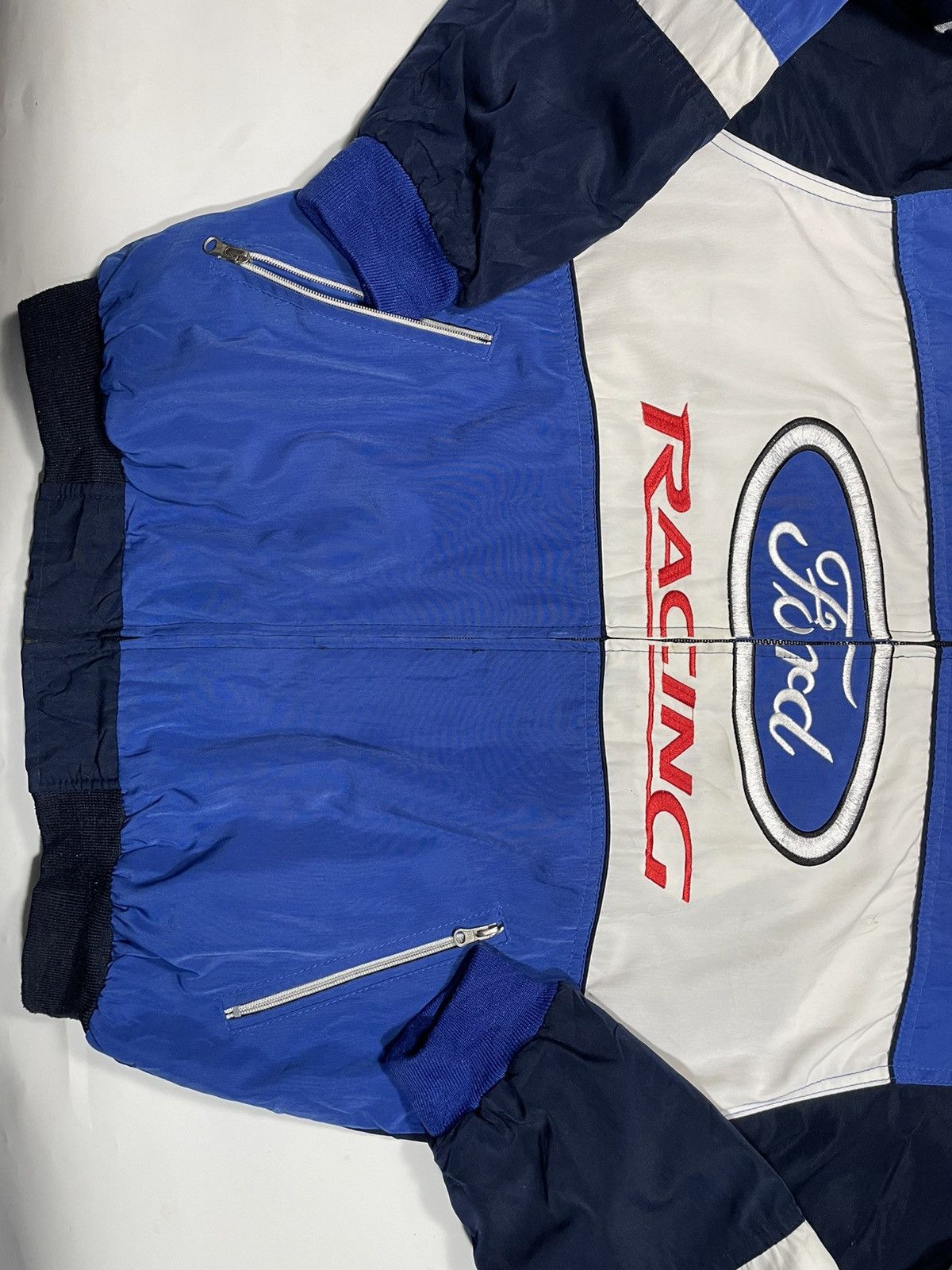 Vintage Rare Vintage classic Ford Racing Jacket Bomber Embroidery Size US XL / EU 56 / 4 - 10 Thumbnail