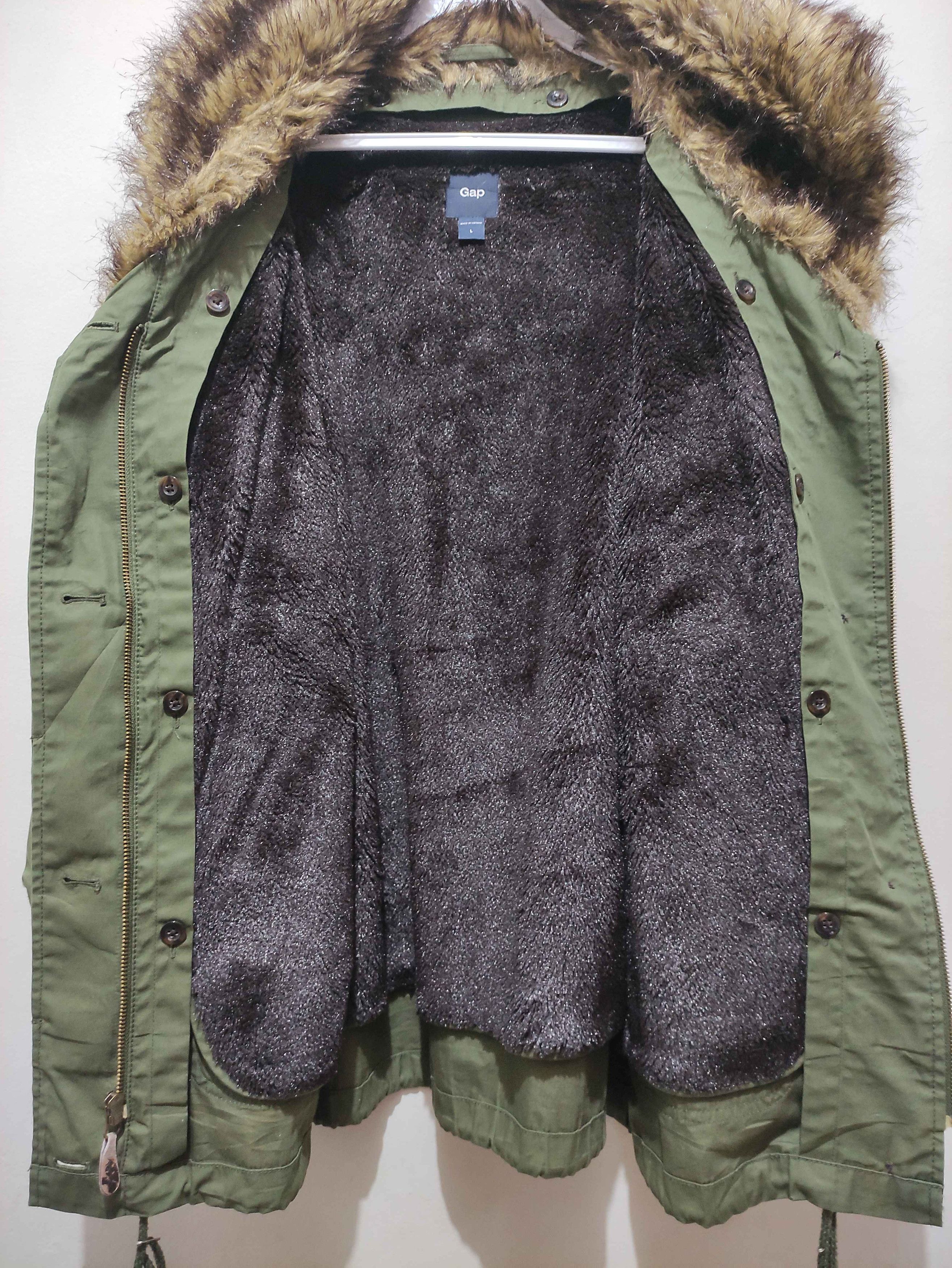 Gap Gap Faux Fur Fleece Lined Jacket lgb styled Size US L / EU 52-54 / 3 - 20 Thumbnail