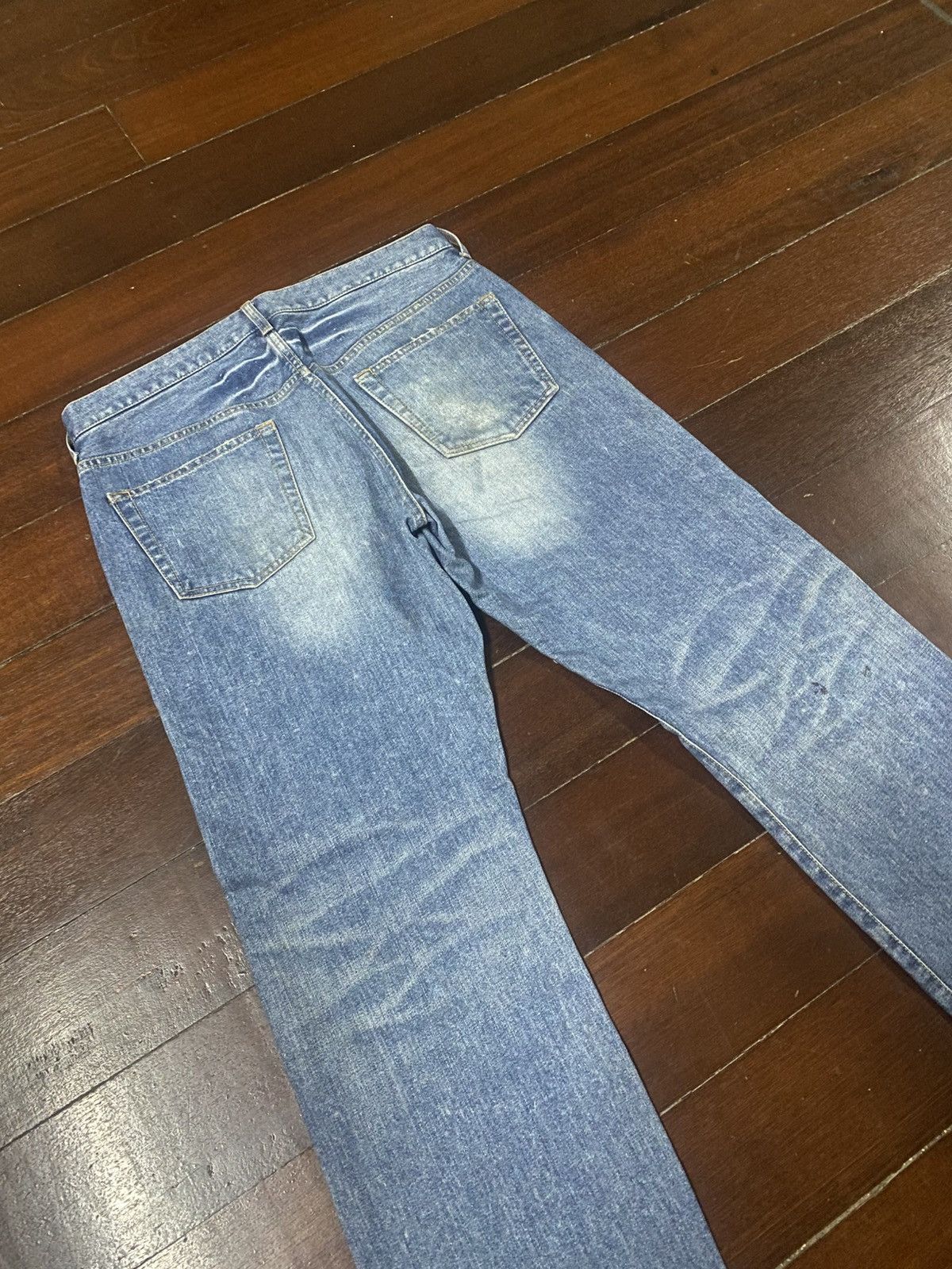 Takeo Kikuchi Rare Vintage design Takeo Kikuchi jeans distressed boro Size US 34 / EU 50 - 15 Thumbnail