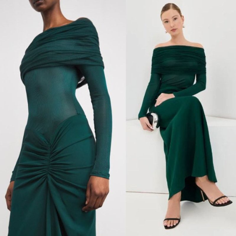 Christopher Esber Christopher Esber | NWT Sonora Dress in Evergreen 4 / US 0 Size XS / US 0-2 / IT 36-38 - 2 Thumbnail
