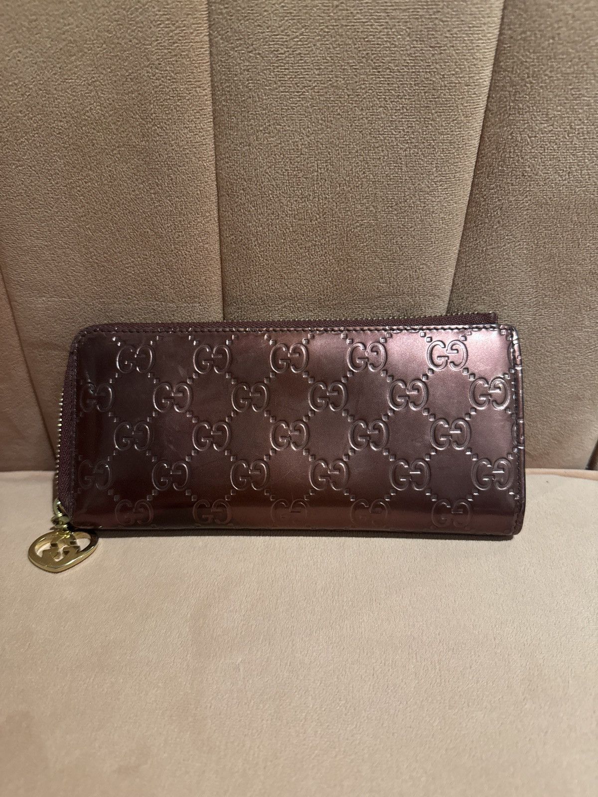 Gucci Gucci Guccissima heart wallet Size ONE SIZE - 5 Thumbnail