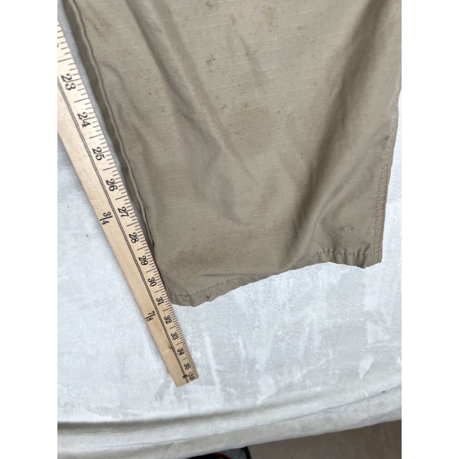 Vintage 5.11 Tactical Cargo Pants 44x32 Tan Beige Ripstop Canvas Cotton Regular Straight Pants Mens Army USA 5.11 Taclite Pro Cargo Pocket Size US 44 / EU 60 - 7 Thumbnail